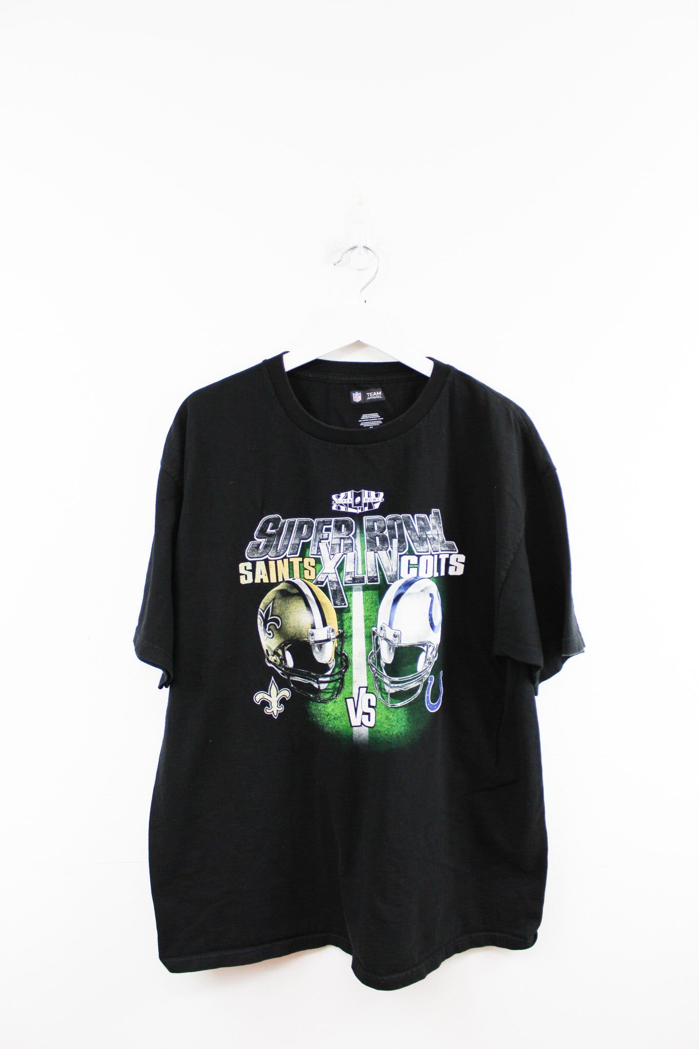 2010 Super Bowl Saints Vs Colts Tee sold by HG Vintage