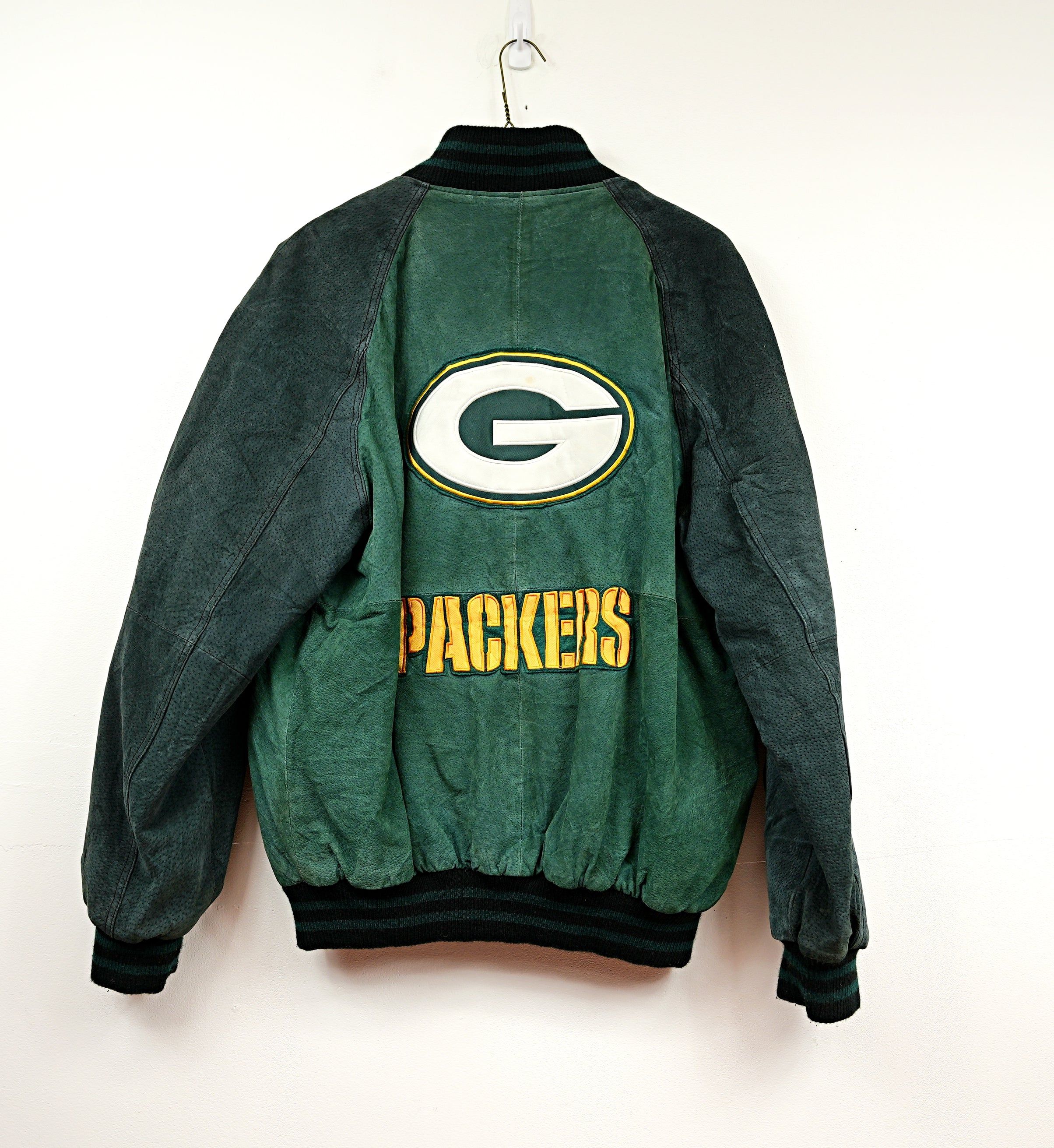 Green Bay Packers Embroidered NFL Vintage Varsity Jacket sold by HG Vintage product image thumbnail 4