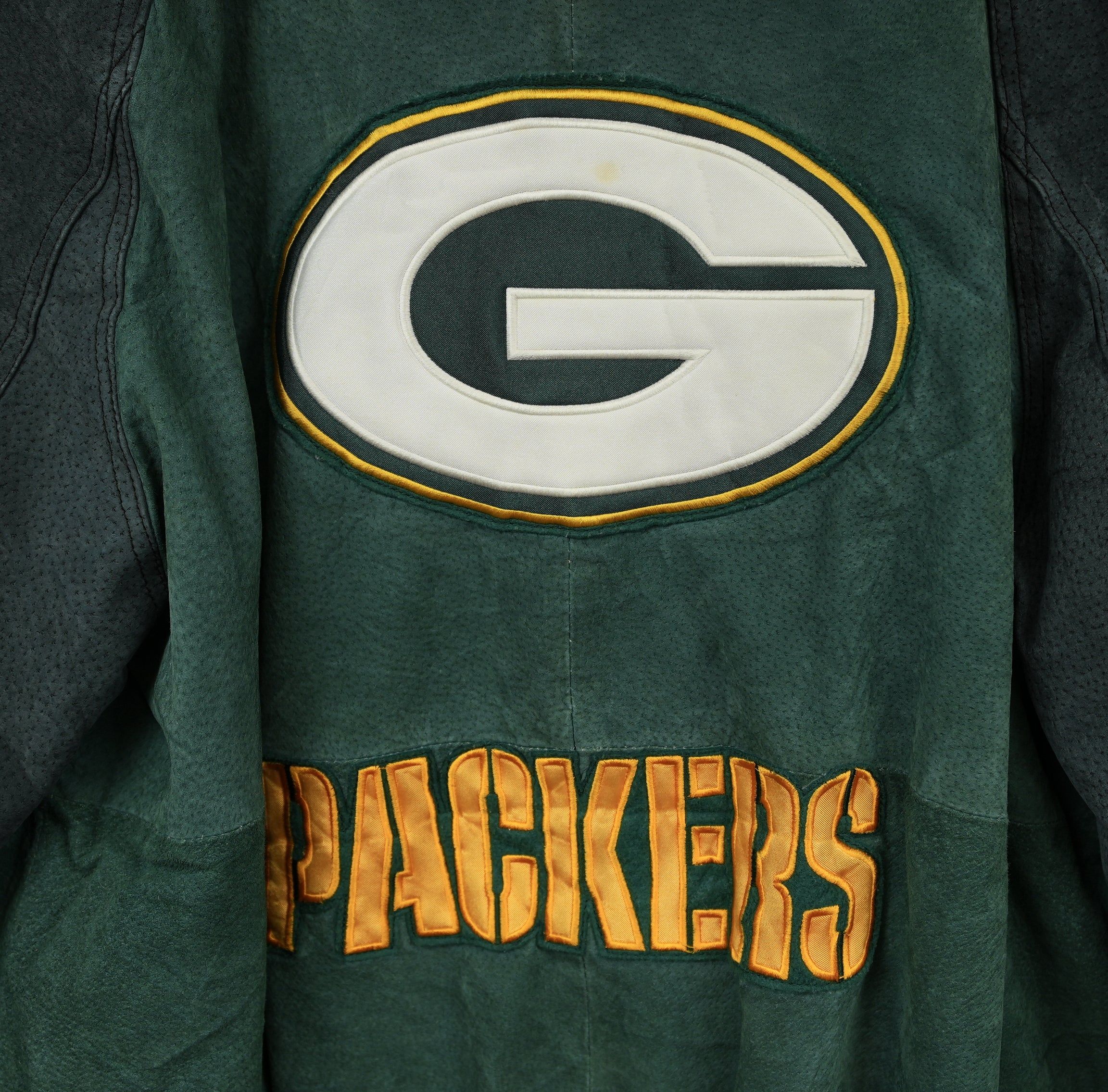 Green Bay Packers Embroidered NFL Vintage Varsity Jacket sold by HG Vintage product image thumbnail 3