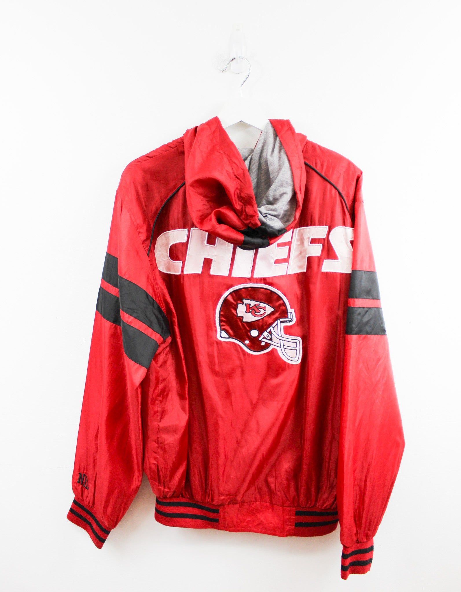 Vintage NFL Kansas City Chiefs Hooded Windbreaker sold by HG Vintage product image thumbnail 3