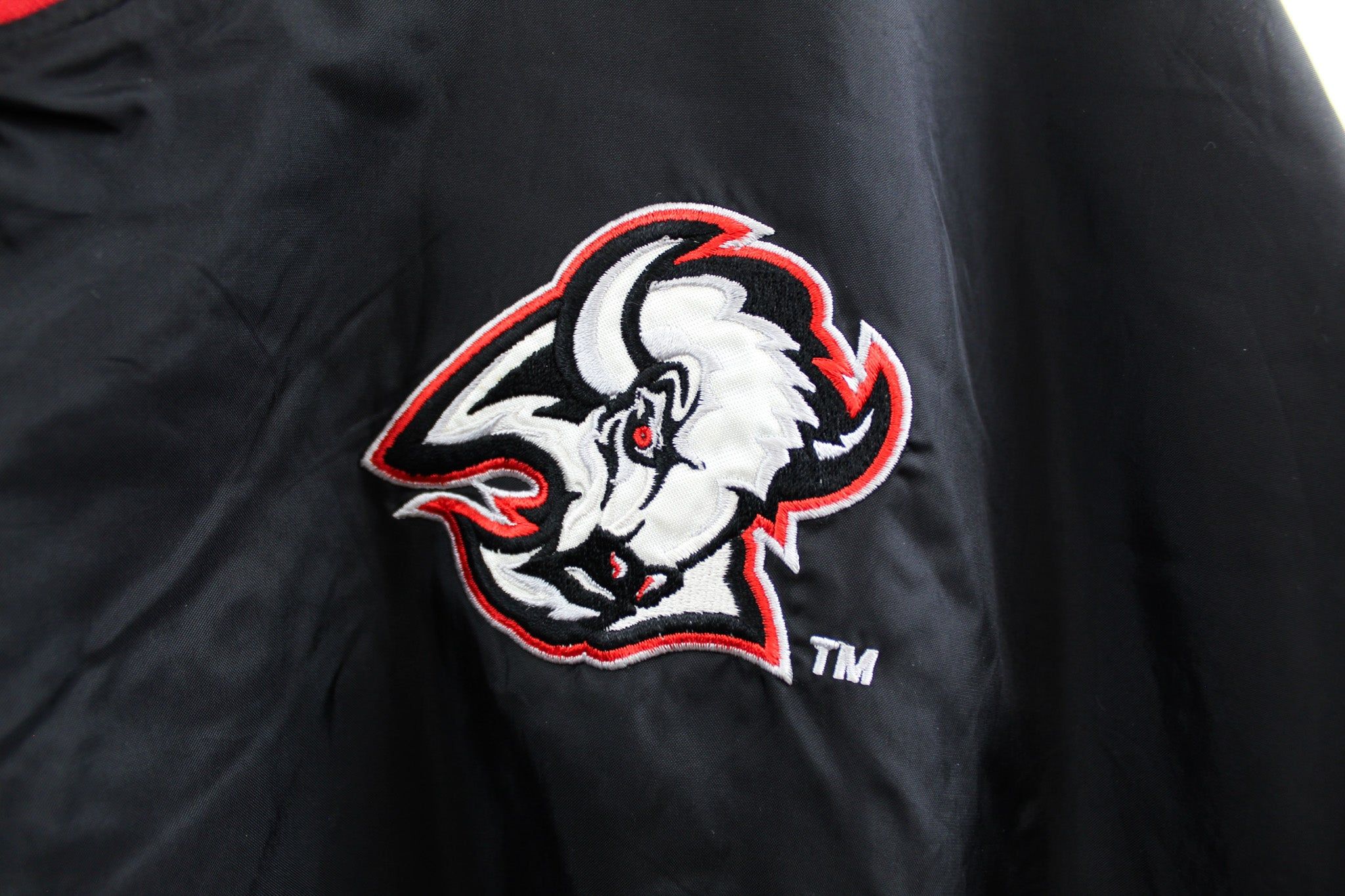 CC- Vintage NHL Buffalo Sabres Pullover Nylon Windbreaker sold by HG Vintage product image thumbnail 2