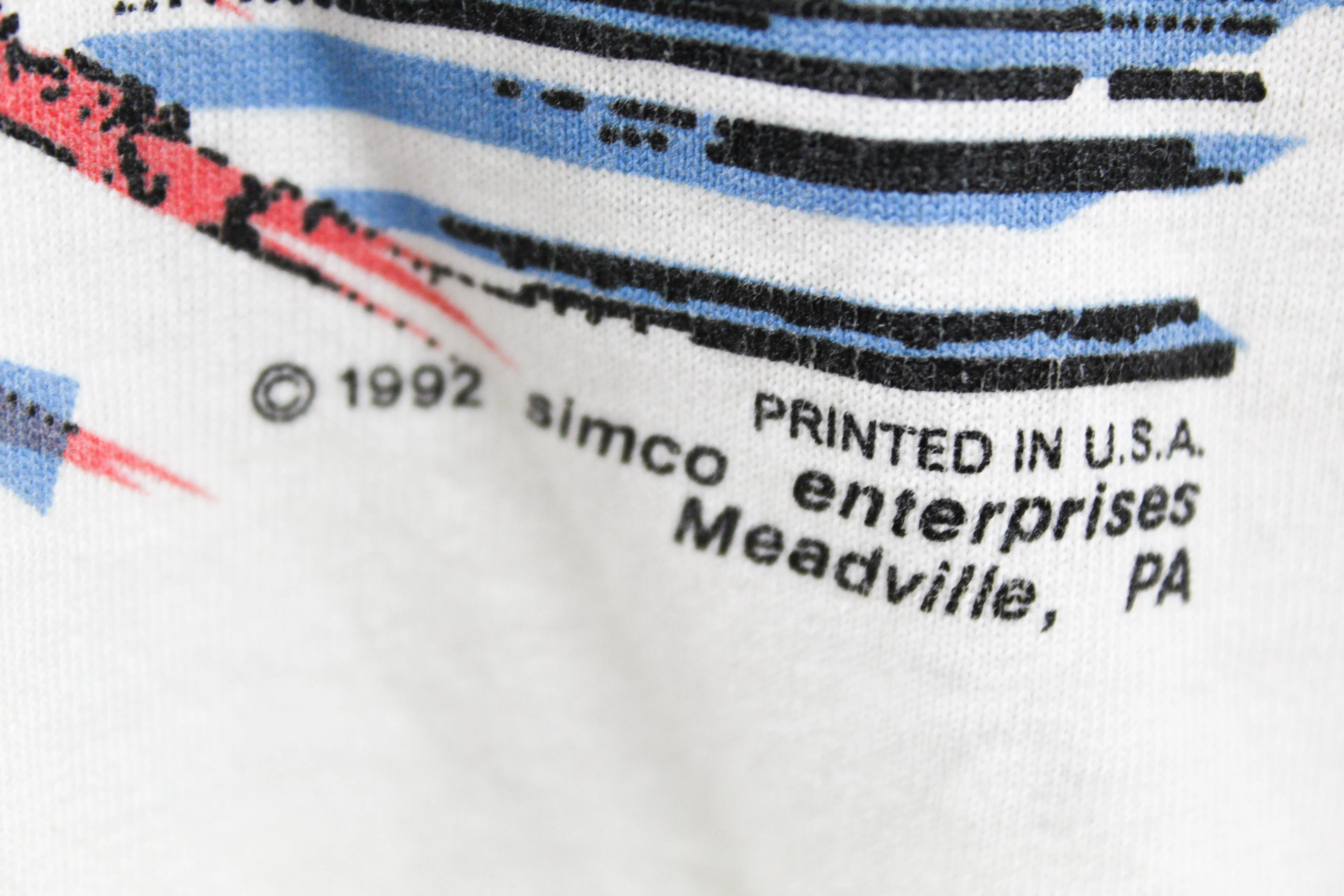 X - Vintage 1992 Meadville Bulldogs Hockey State Championship Tee sold by HG Vintage product image thumbnail 3