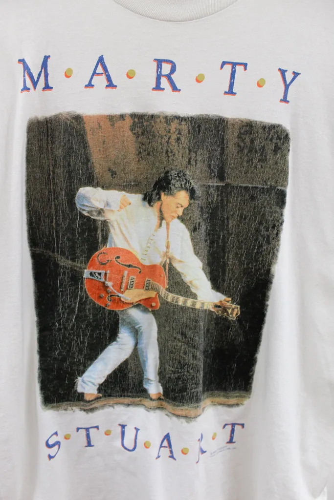 Z - Vintage 1992 Marty Stuart Honky Tonkin's What I Do Best FOTL Tag Tee sold by HG Vintage product image thumbnail 2