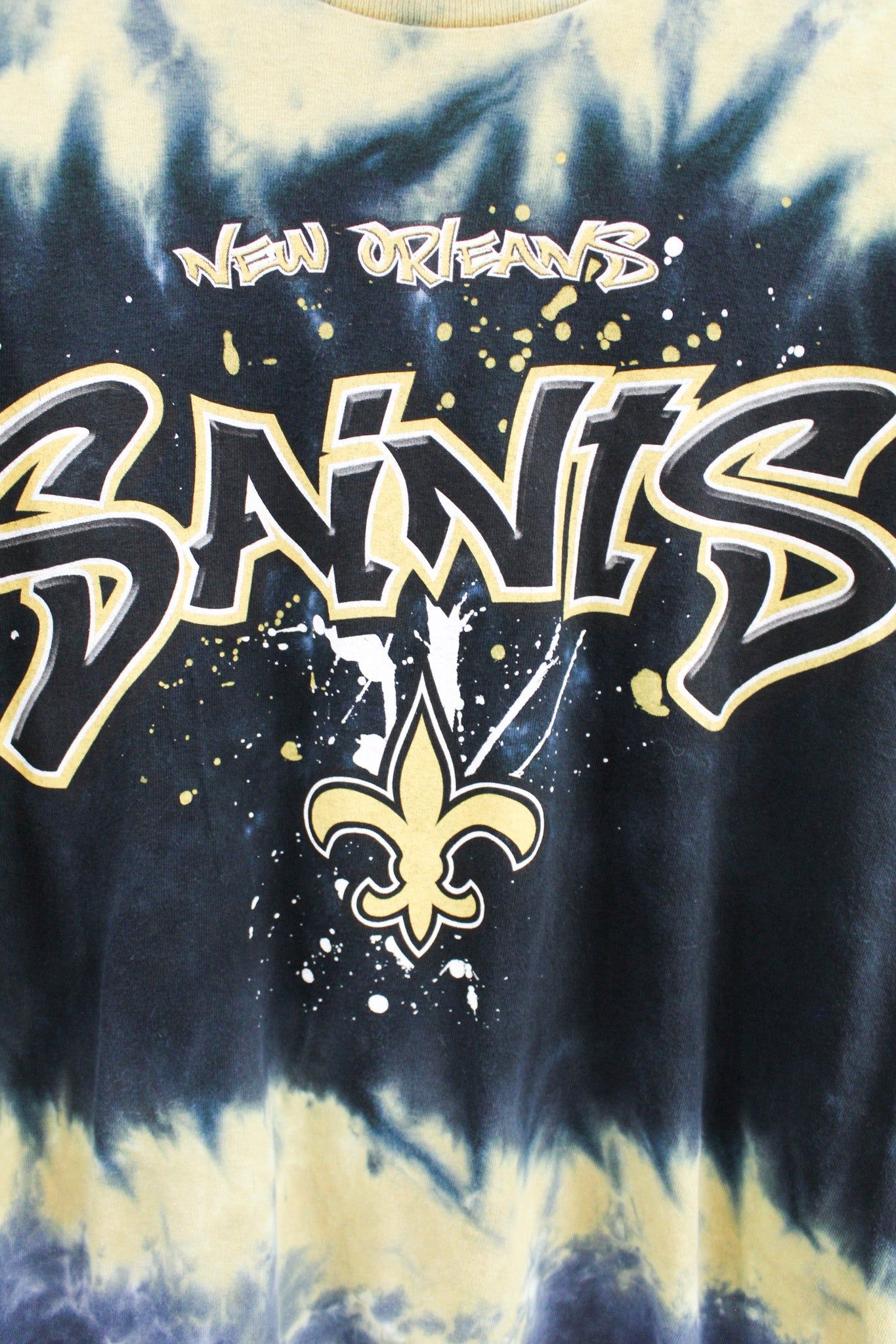 NFL New Orleans Saints Graffiti Script Tee sold by HG Vintage product image thumbnail 2