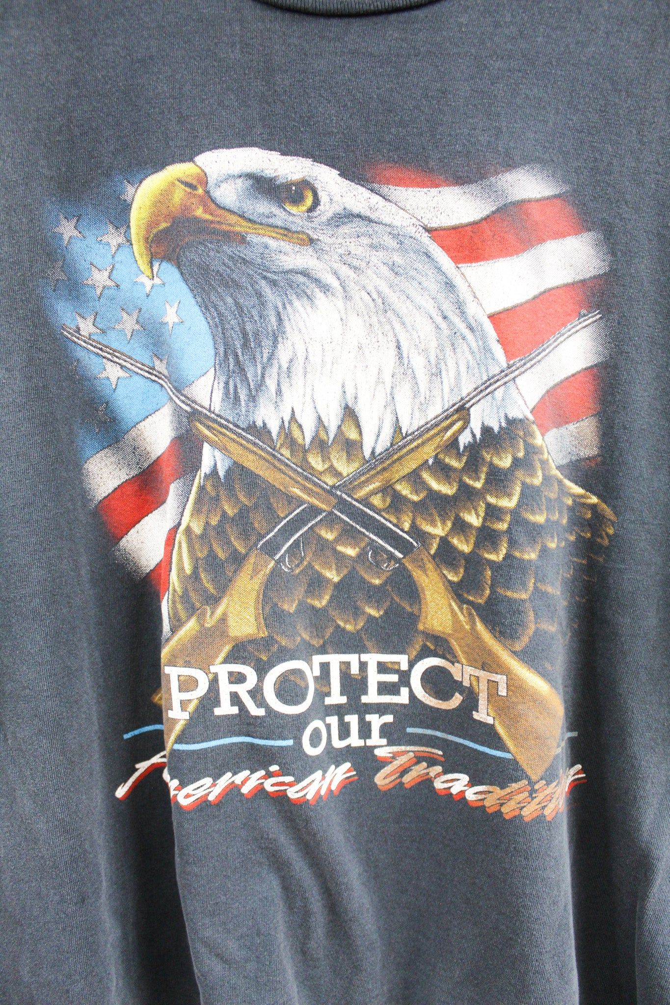 Eagle Protect Our Freedom Tee sold by HG Vintage product image thumbnail 2
