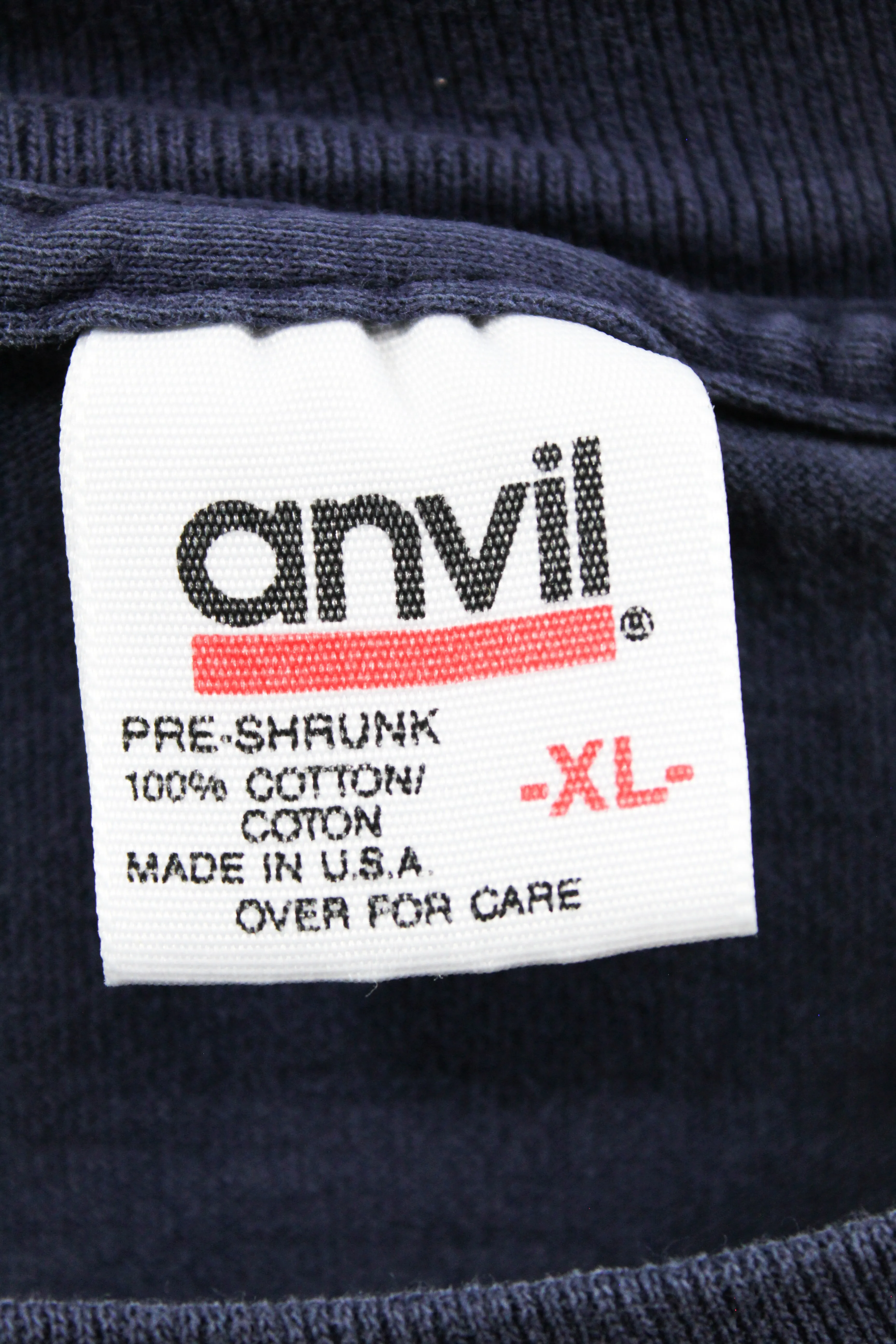 X - Vintage Single Stitch Brown Wolfpack & Moon Anvil Tag Tee sold by HG Vintage product image thumbnail 3