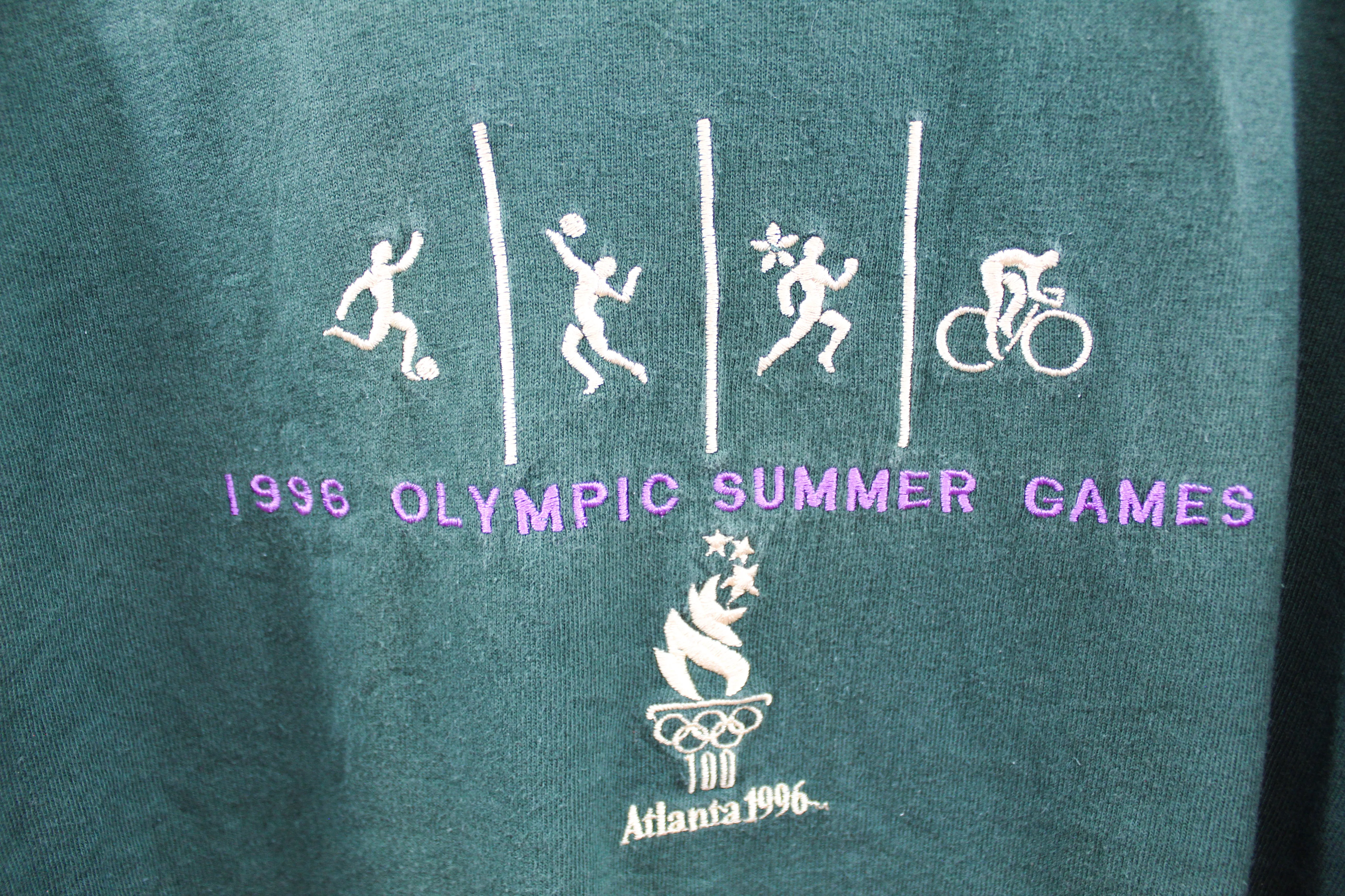 Z - Vintage Champions 1996 Atlanta Summer Olympic Games Embroidered Tee sold by HG Vintage product image thumbnail 2