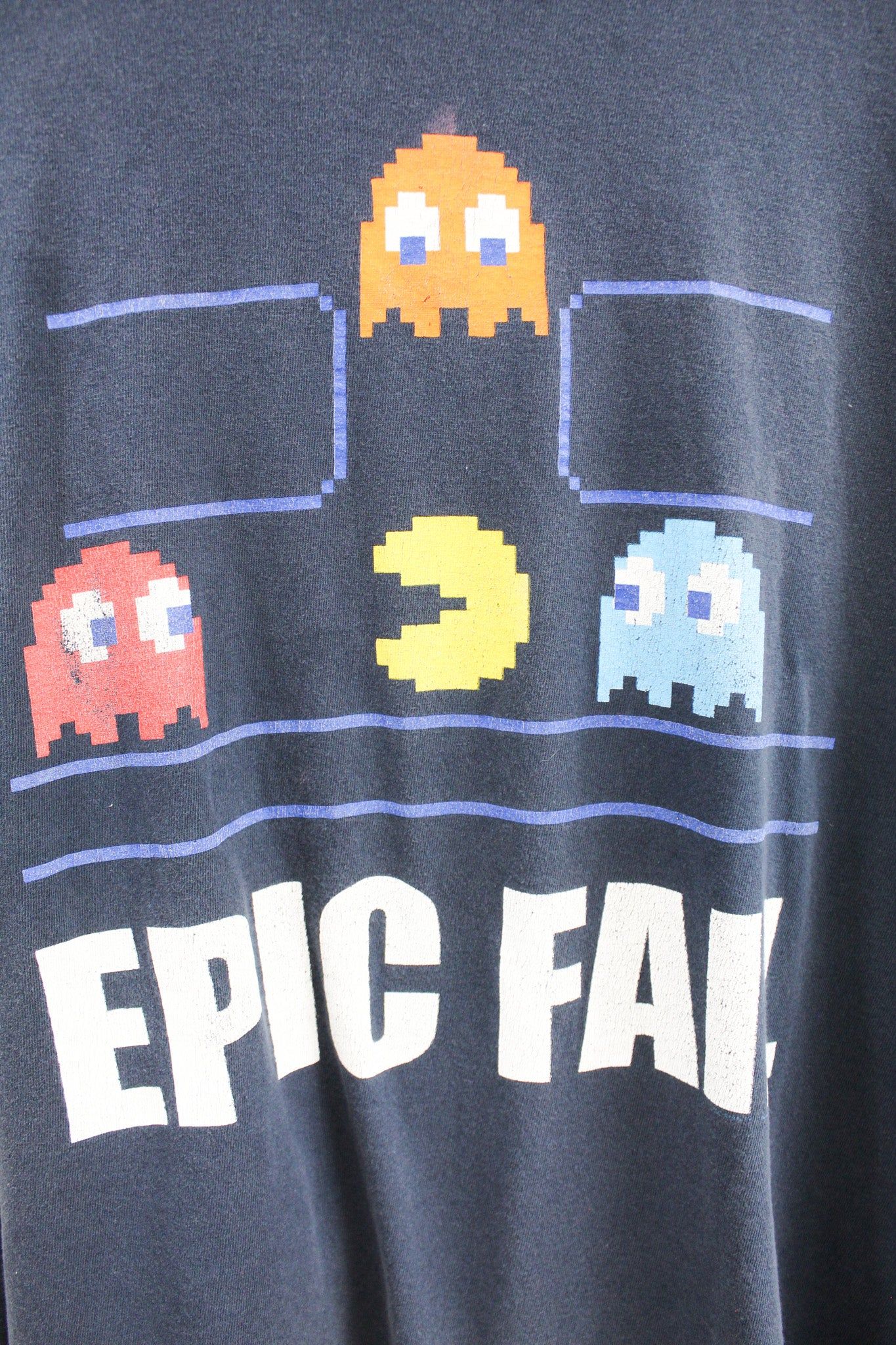Epic Fail Pacman Tee sold by HG Vintage product image thumbnail 2