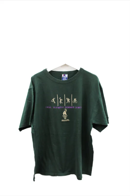 Z - Vintage Champions 1996 Atlanta Summer Olympic Games Embroidered Tee sold by HG Vintage