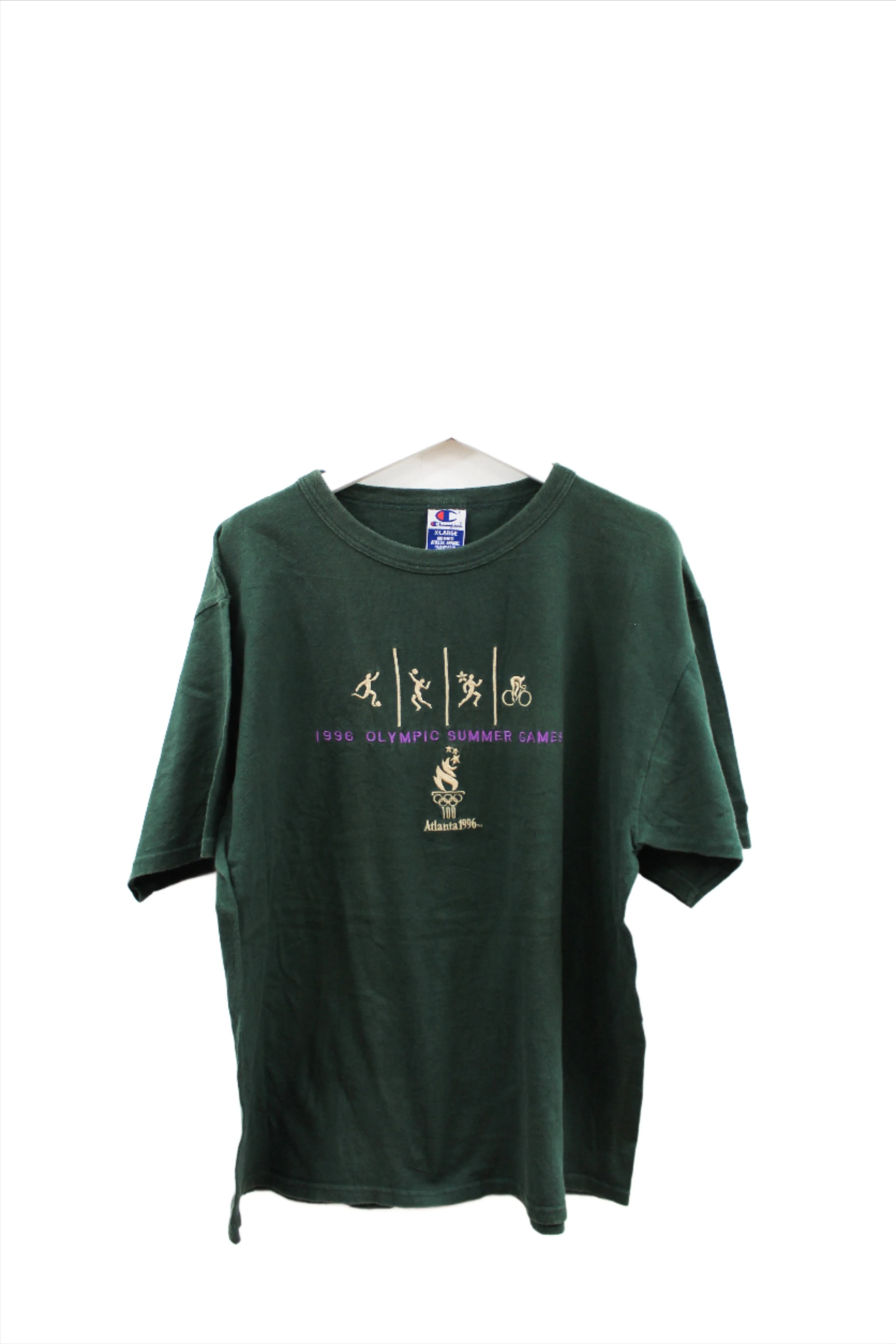 Z - Vintage Champions 1996 Atlanta Summer Olympic Games Embroidered Tee sold by HG Vintage