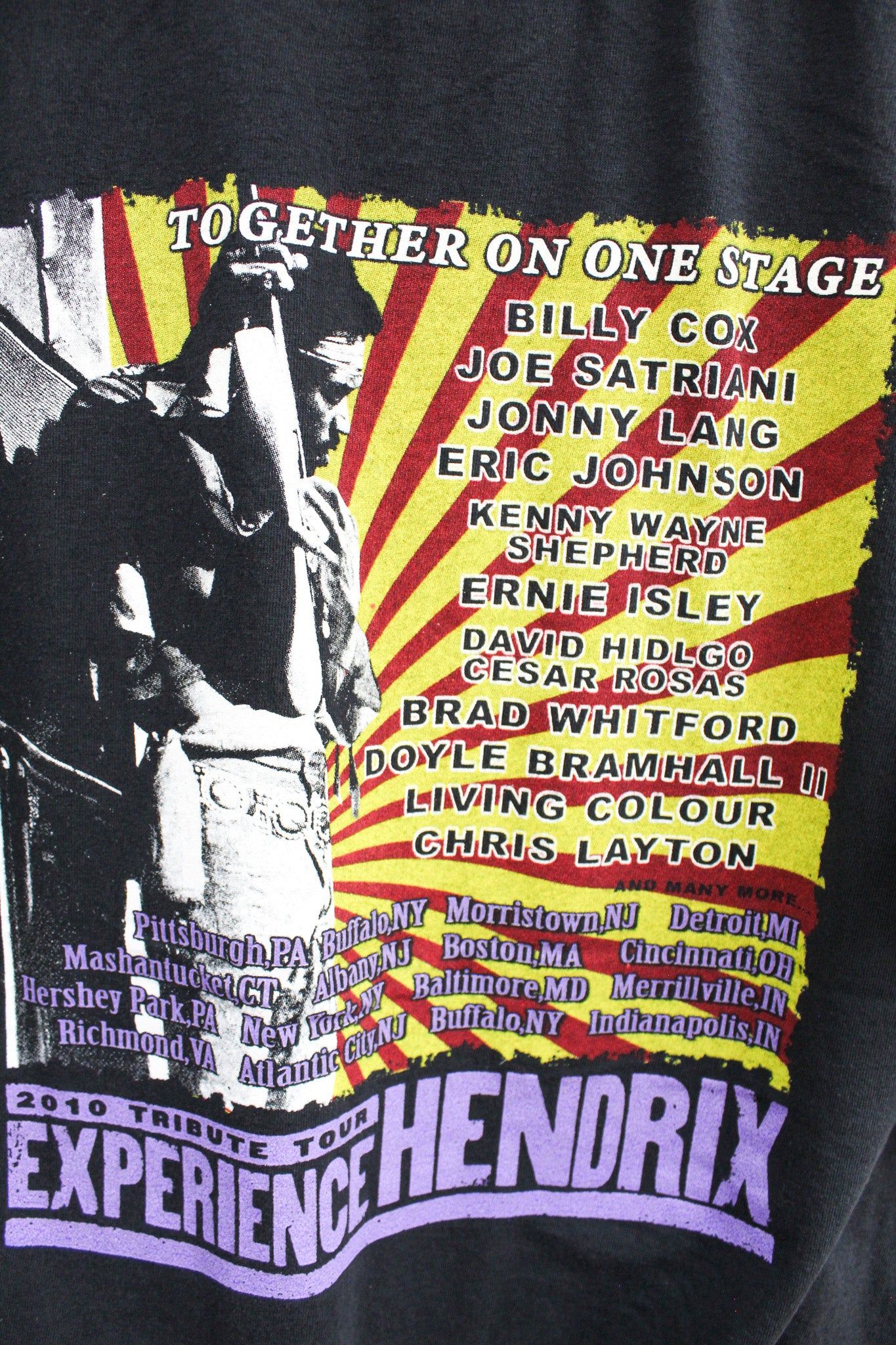 Vintage 2010 The Jimi Hendrix Anthology Tour Tee sold by HG Vintage product image thumbnail 4