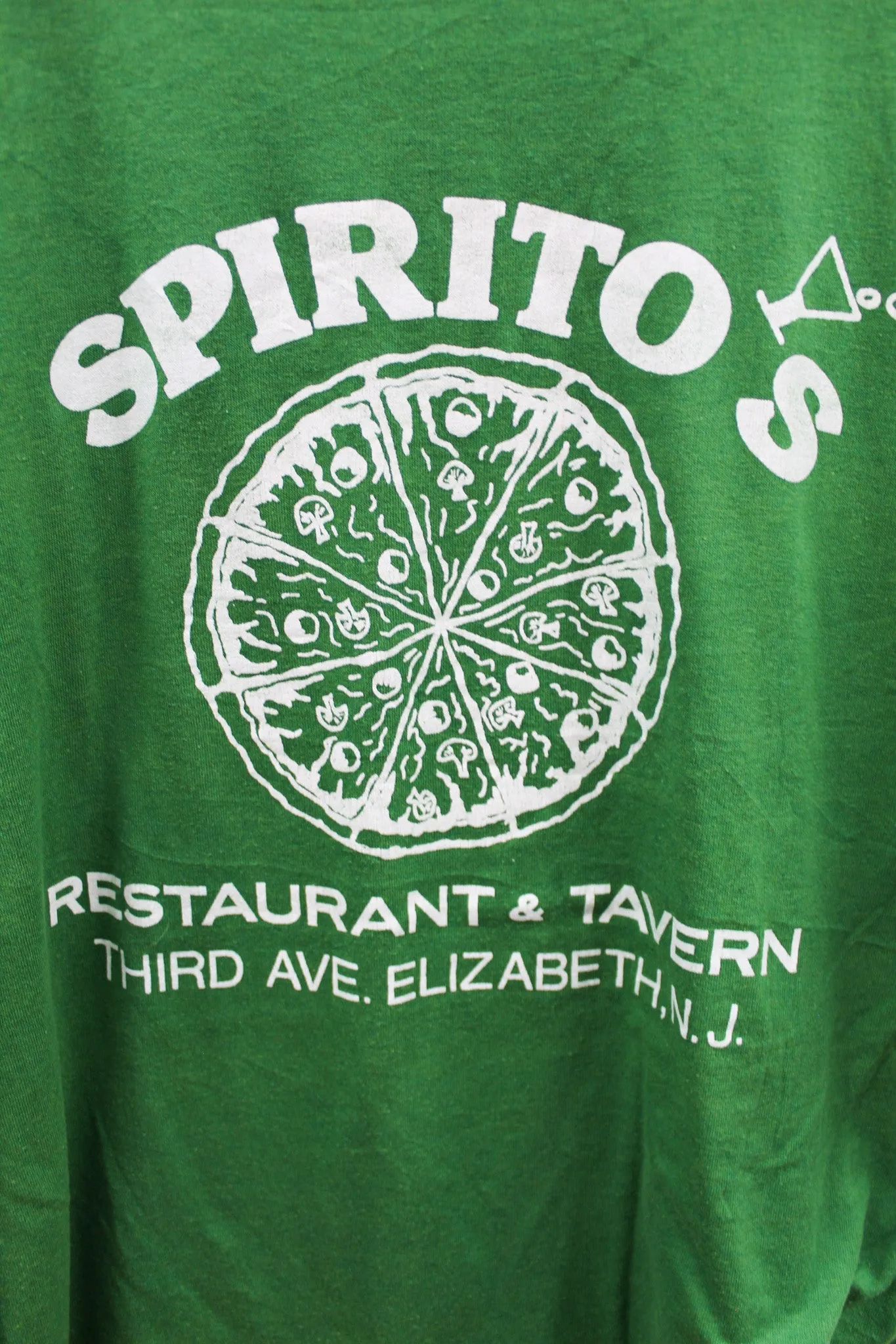 X - Vintage Single Stitch Russell Athletic USA Spirito's Italian Restaurant Graphic Tee sold by HG Vintage product image thumbnail 5