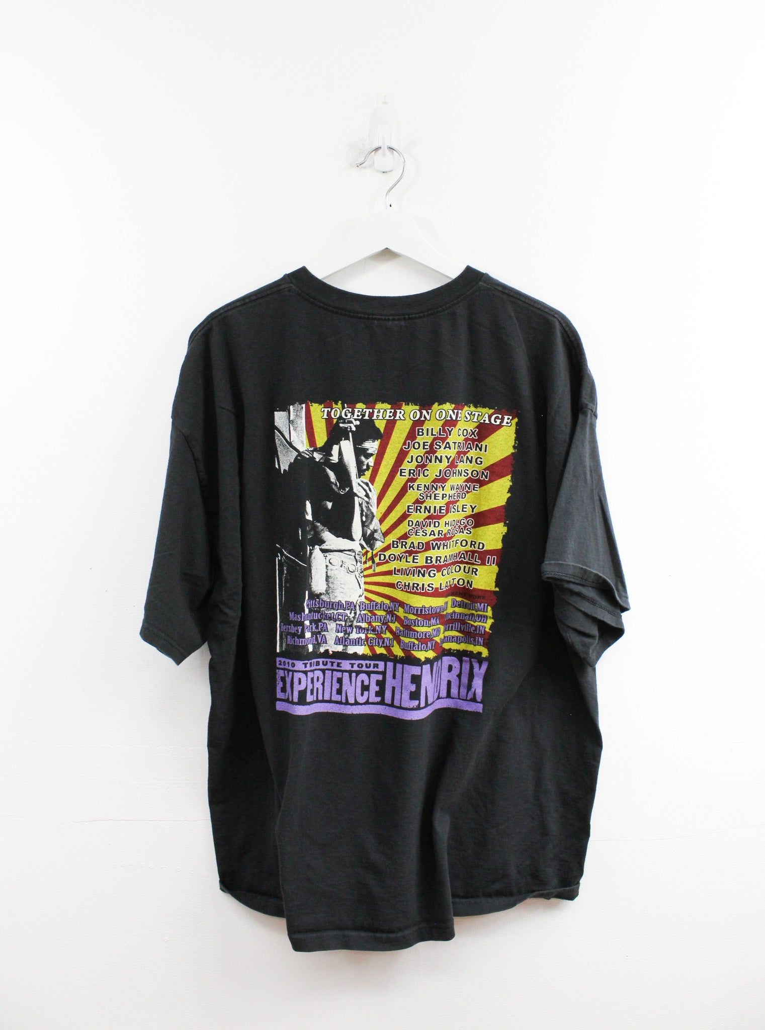 Vintage 2010 The Jimi Hendrix Anthology Tour Tee sold by HG Vintage product image thumbnail 3