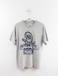 Vintage 2000 MLB Yankees World Series Champ Tee sold by HG Vintage