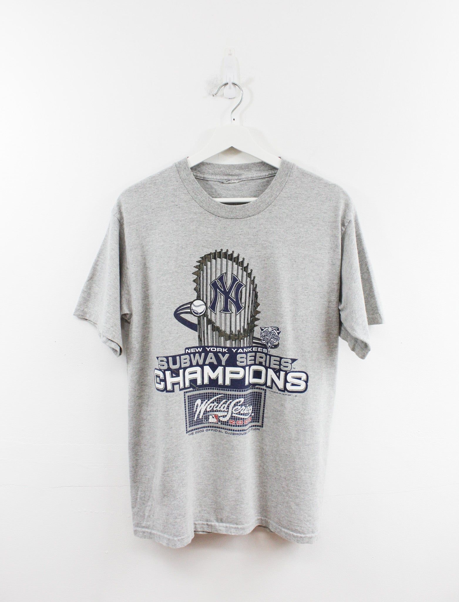 Vintage 2000 MLB Yankees World Series Champ Tee sold by HG Vintage