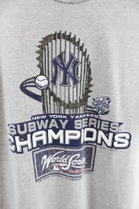 Vintage 2000 MLB Yankees World Series Champ Tee sold by HG Vintage