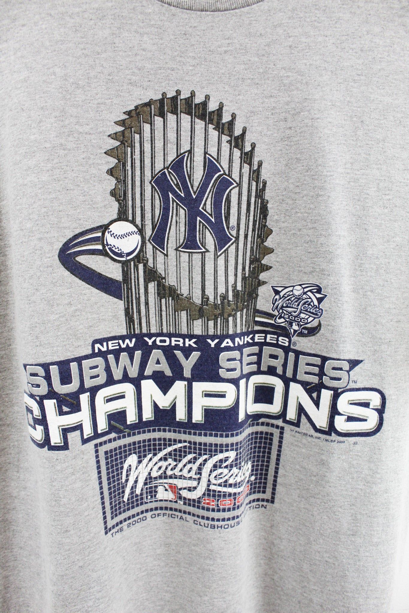 Vintage 2000 MLB Yankees World Series Champ Tee sold by HG Vintage product image thumbnail 2