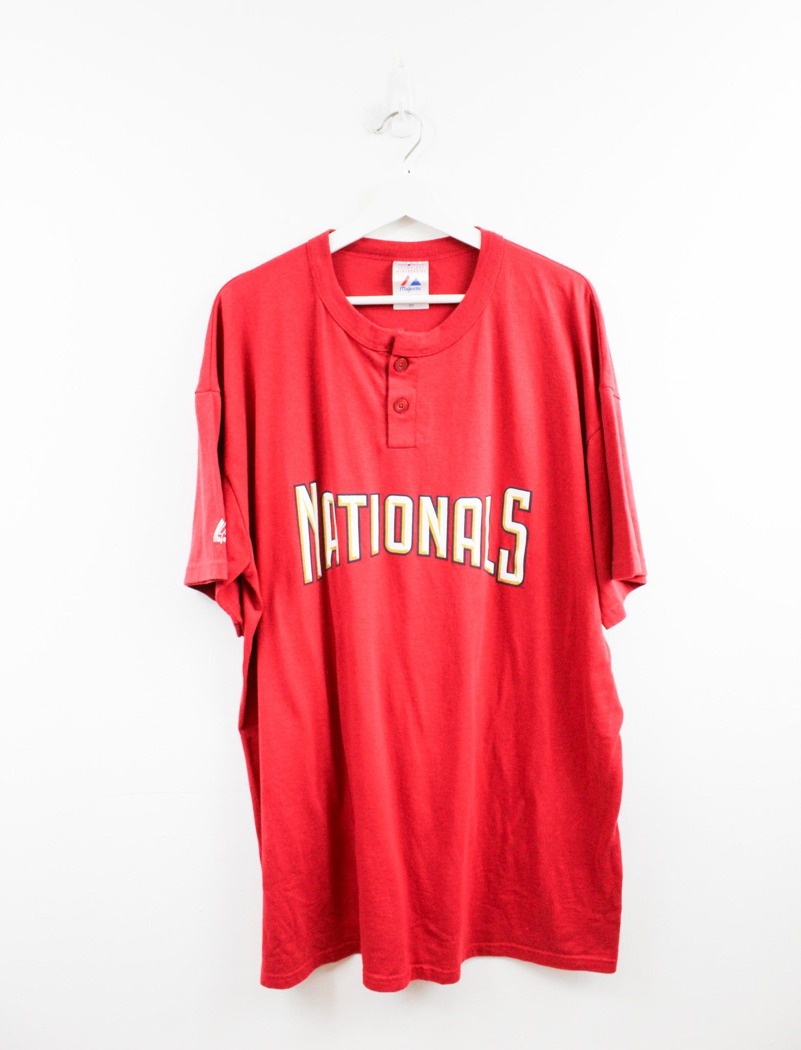 MLB Washington Nationals Button Tee sold by HG Vintage
