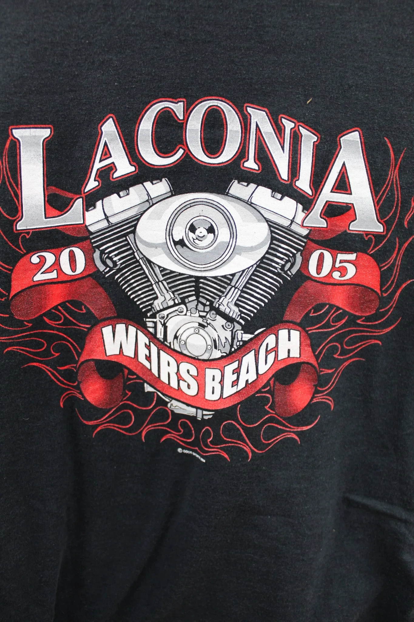 X - Vintage 2005 Laconia Bike Week Weirs Beach Tee sold by HG Vintage product image thumbnail 4