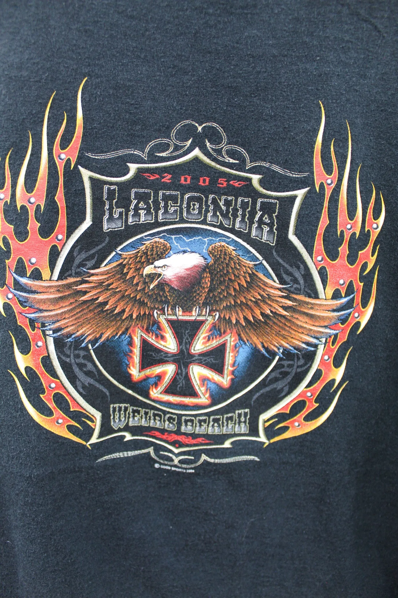 X - Vintage 2005 Laconia Bike Week Weirs Beach Tee sold by HG Vintage product image thumbnail 2
