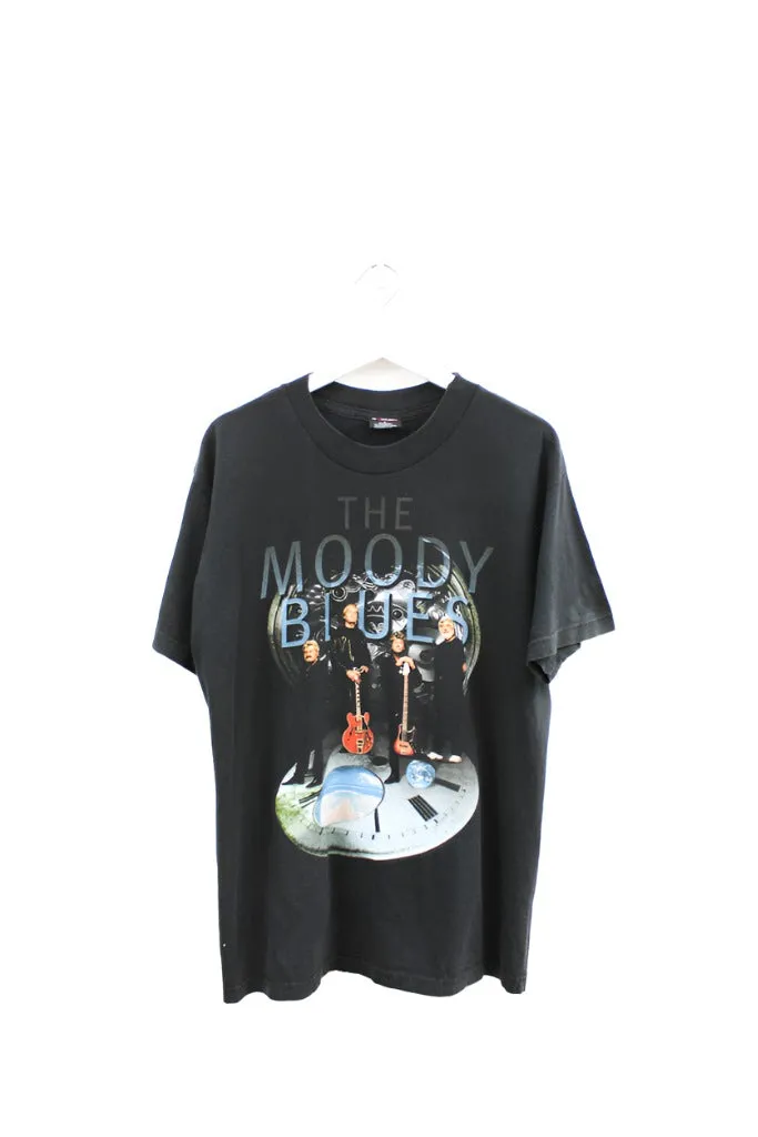 Z - Vintage 1999 The Moody Blues Giants Tag Strange Times Tour Tee sold by HG Vintage