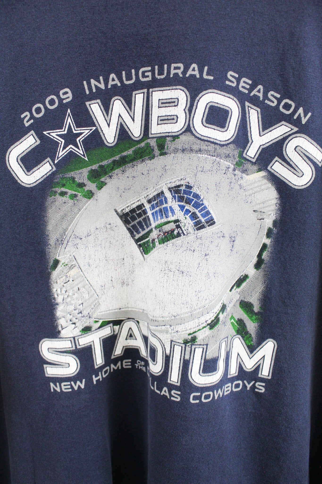 NFL 2009 Dallas Cowboys New Stadium Tee sold by HG Vintage product image thumbnail 2