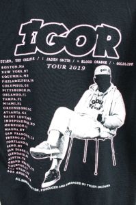 Tyler The Creator 2019 Igor Tour Tee sold by HG Vintage
