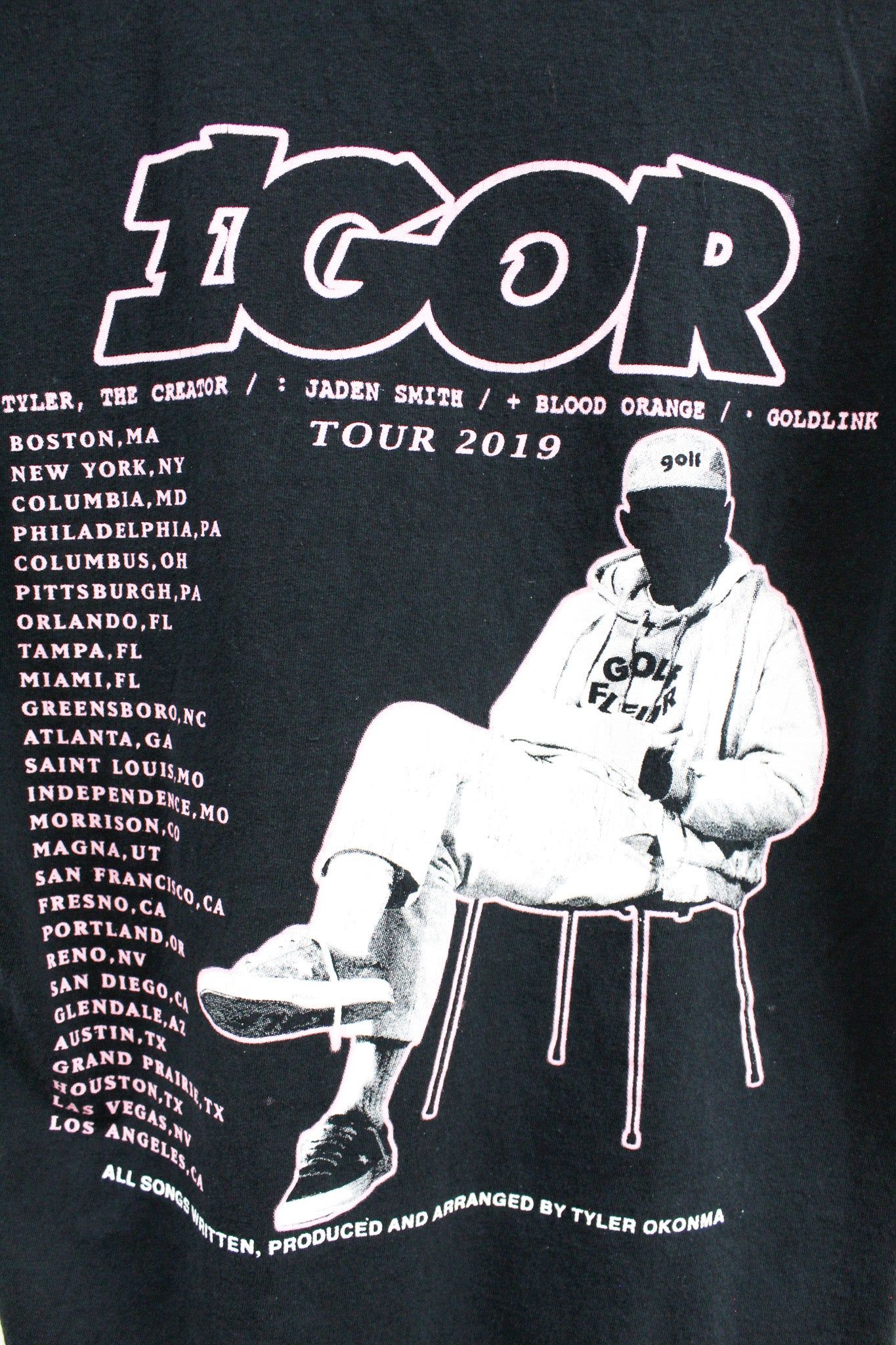 Tyler The Creator 2019 Igor Tour Tee sold by HG Vintage product image thumbnail 4