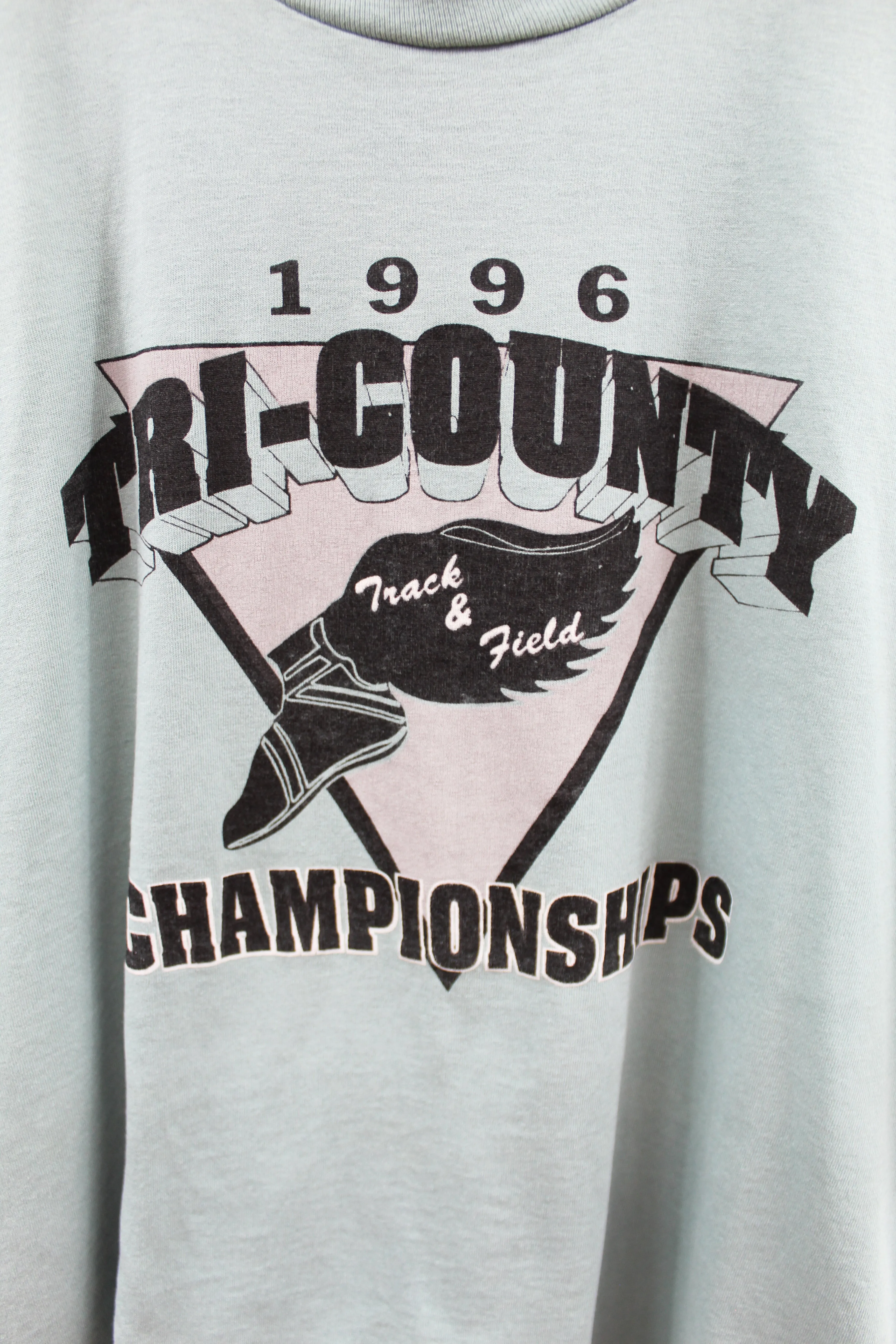 Z - Vintage Single Stitch 1996 Tri-County Track & Field Championship Tee sold by HG Vintage product image thumbnail 2