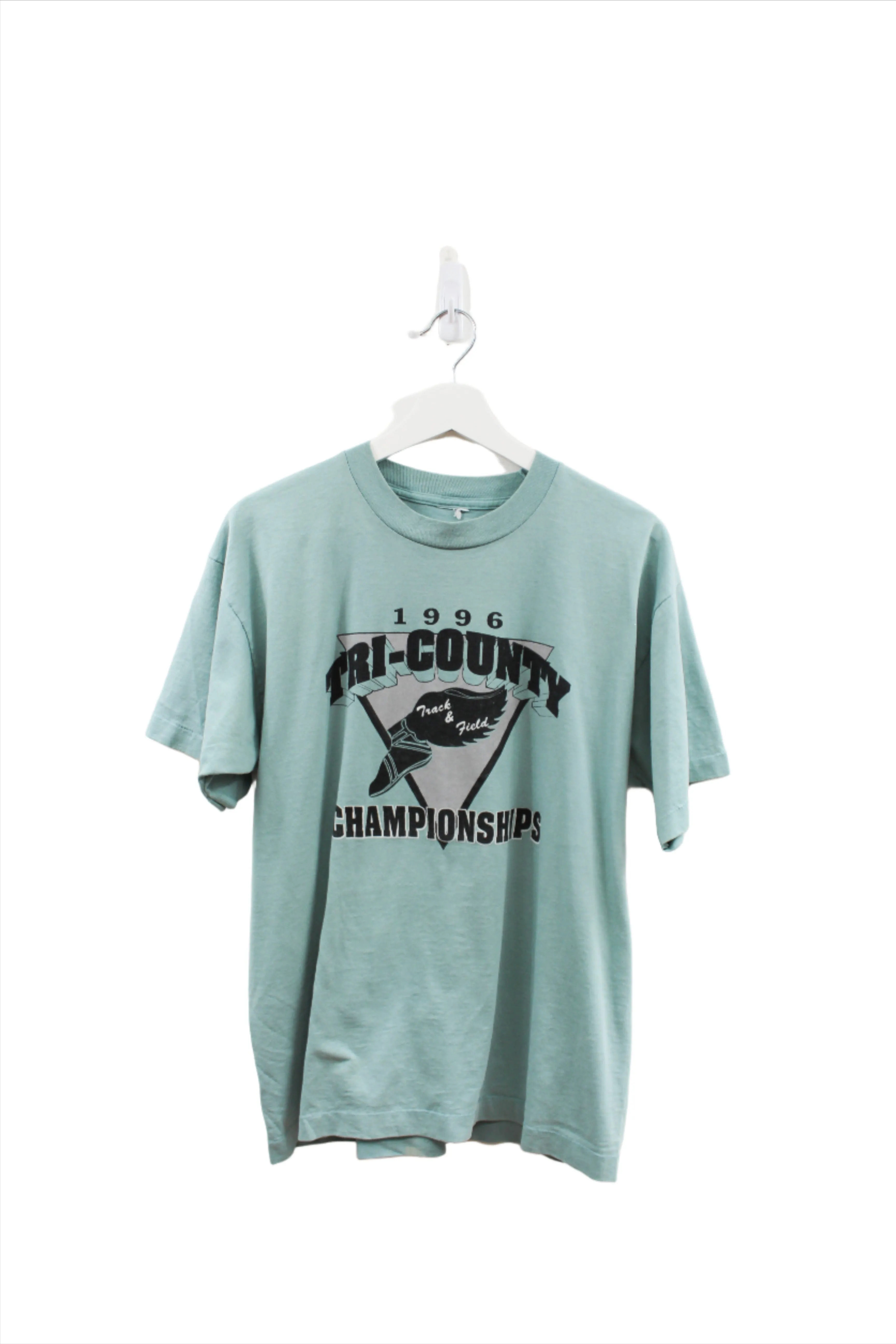 Z - Vintage Single Stitch 1996 Tri-County Track & Field Championship Tee sold by HG Vintage