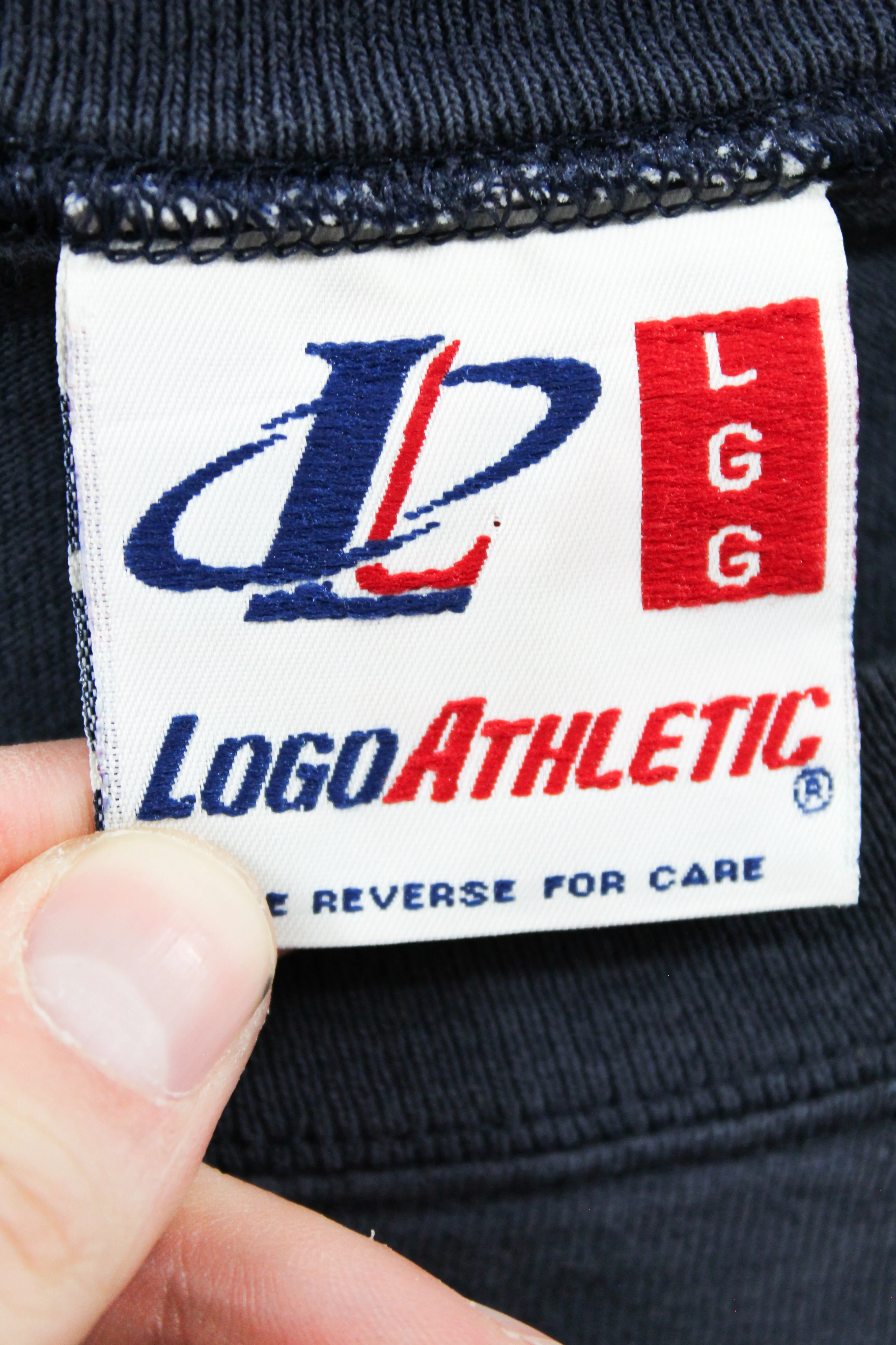 X - Vintage Logo Athletic NFL Dallas Cowboys Embroidered Script Tee sold by HG Vintage product image thumbnail 3