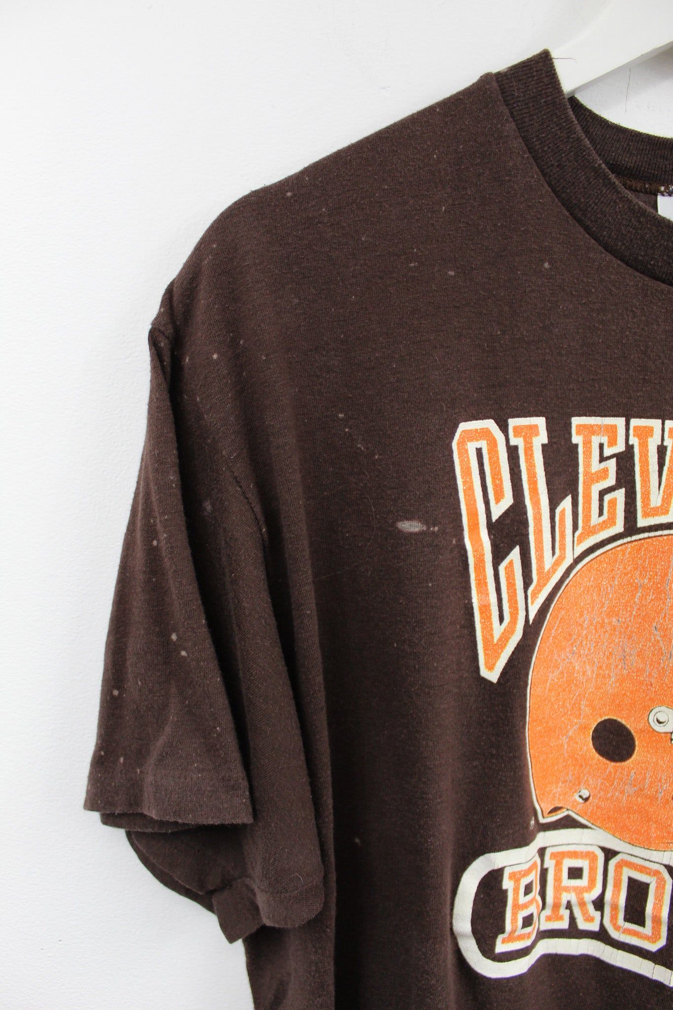 Logo 7 X NFL Cleveland Browns Logo Tee sold by HG Vintage product image thumbnail 4