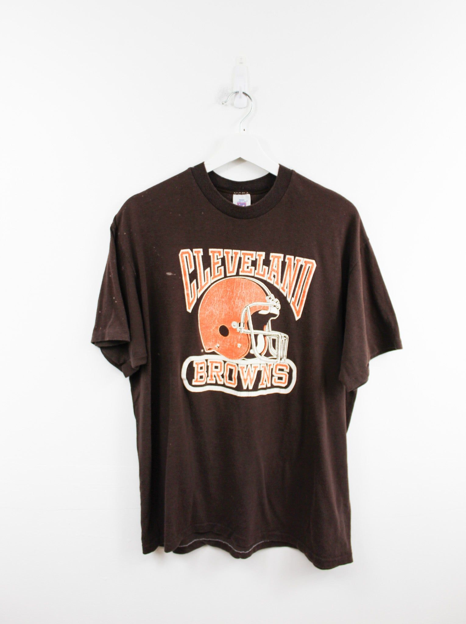 Logo 7 X NFL Cleveland Browns Logo Tee sold by HG Vintage