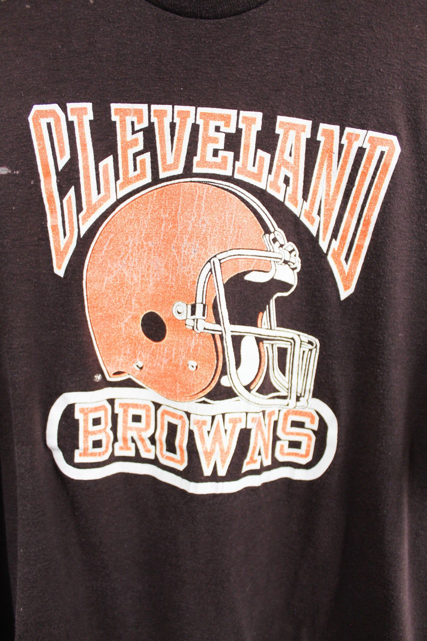 Logo 7 X NFL Cleveland Browns Logo Tee sold by HG Vintage product image thumbnail 2