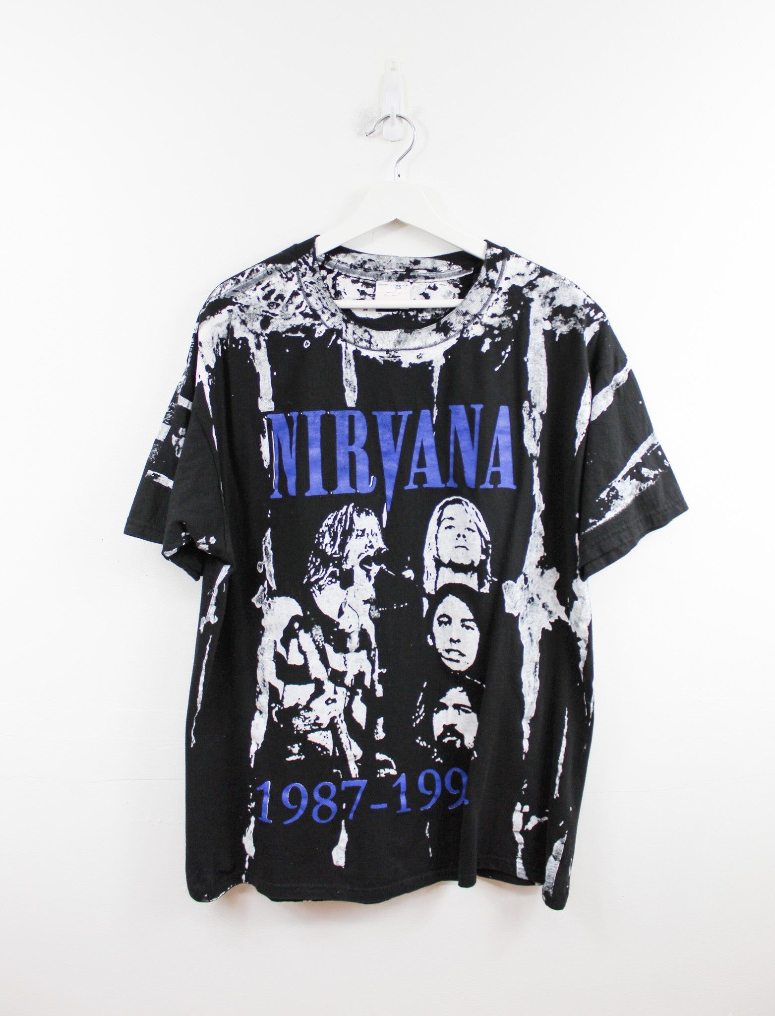 Vintage Bootleg Nirvana Members Tee sold by HG Vintage