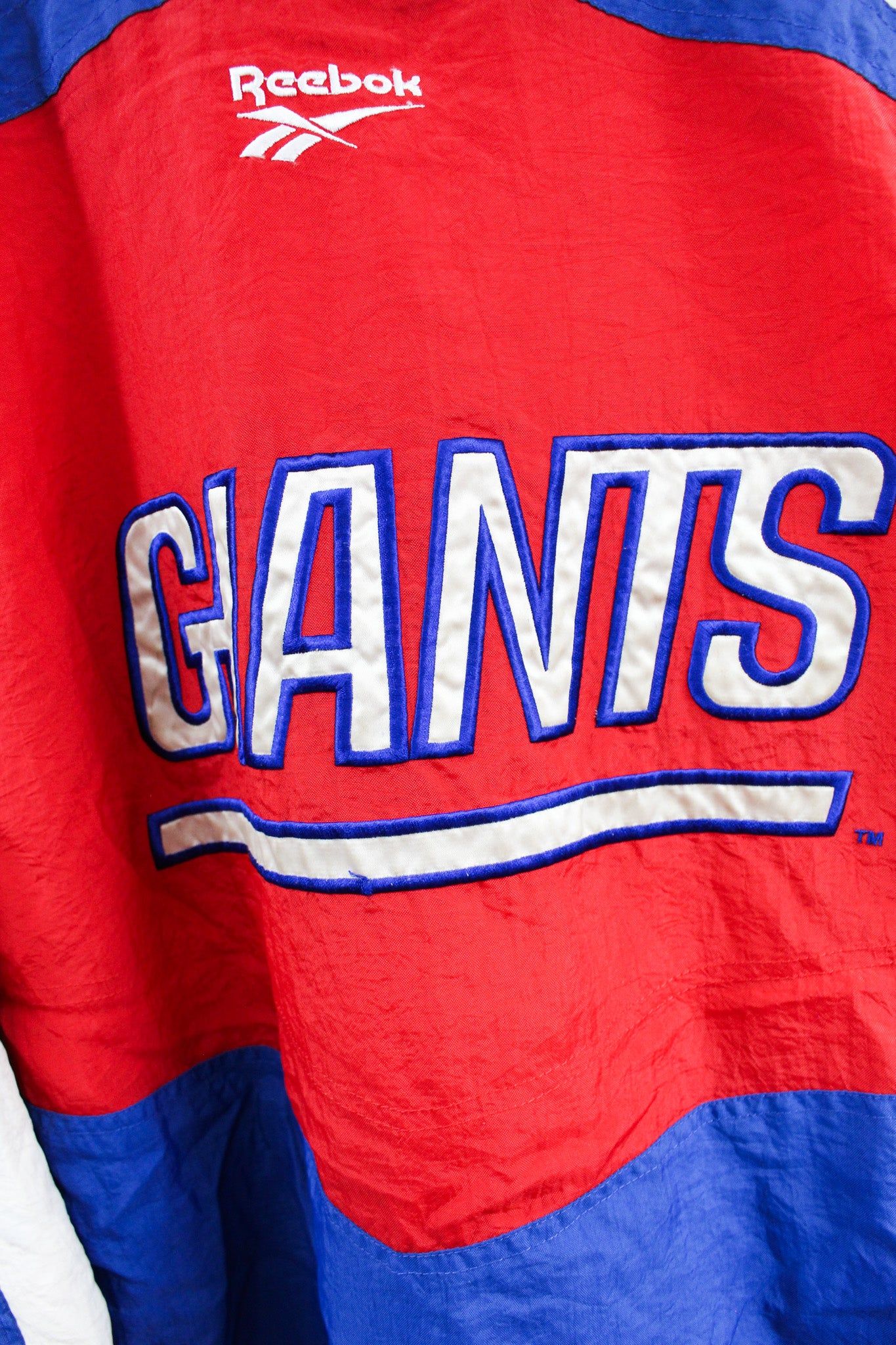 Vintage Reebok NFL New York Giants Anorak Winter Jacket sold by HG Vintage product image thumbnail 4