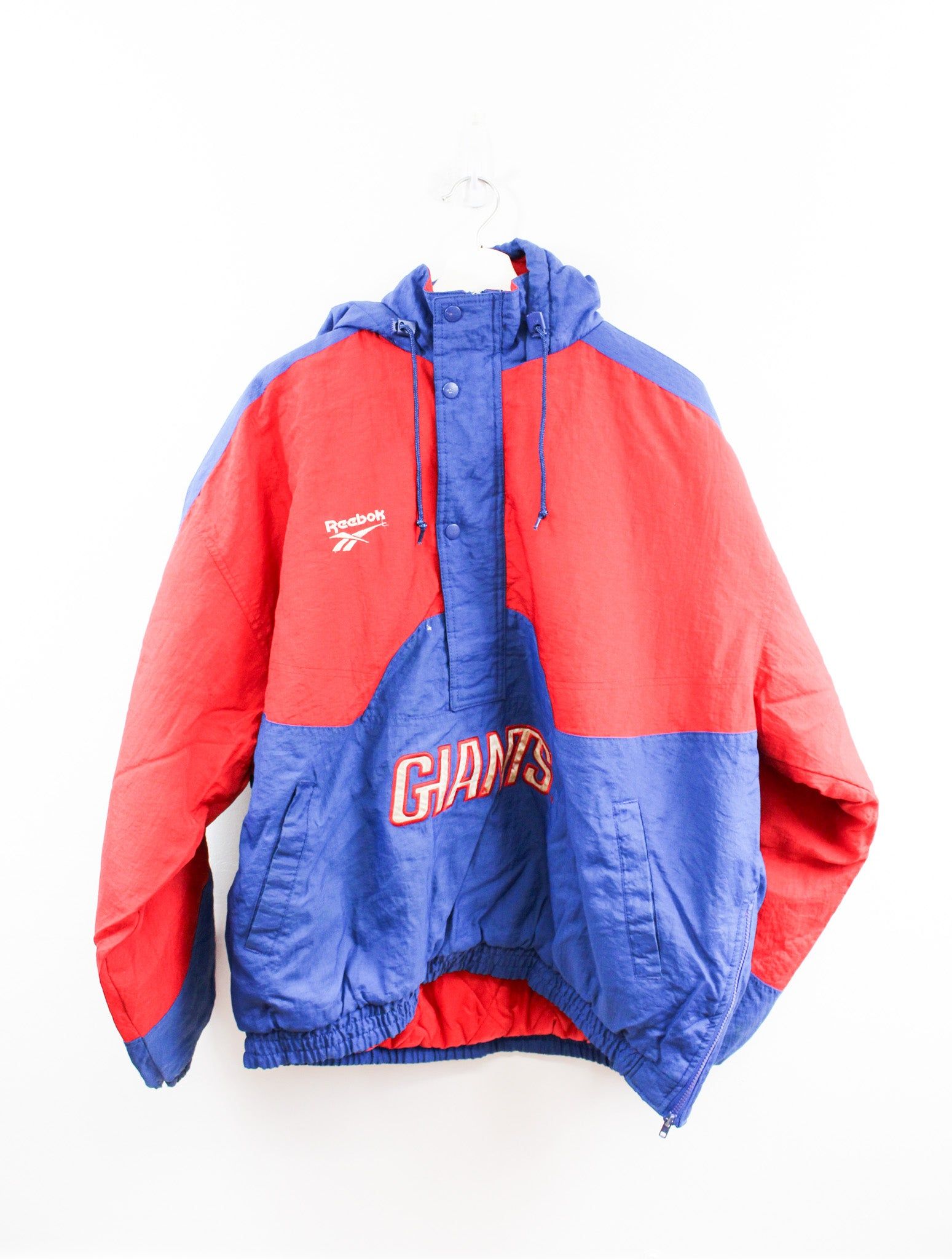 Vintage Reebok NFL New York Giants Anorak Winter Jacket sold by HG Vintage