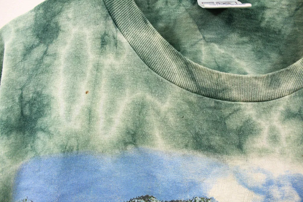 Z - Vintage Eagle On Mountain Picture Tee sold by HG Vintage product image thumbnail 3