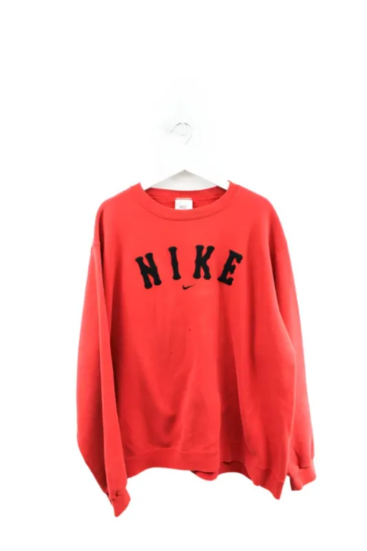 Z- Vintage 90s Nike Script (Red Swoosh Tag) Crewneck sold by HG Vintage
