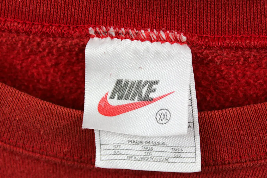 Z- Vintage 90s Nike Script (Red Swoosh Tag) Crewneck sold by HG Vintage product image thumbnail 3