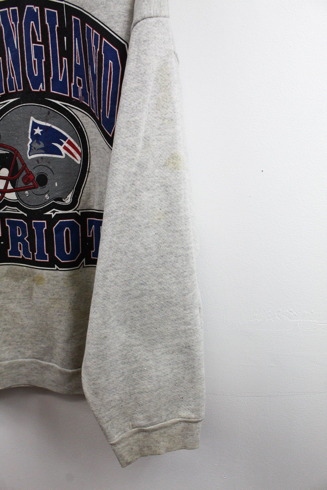Vintage Logo 7 X NFL New England Patriots Helmet Logo Crewneck sold by HG Vintage product image thumbnail 6