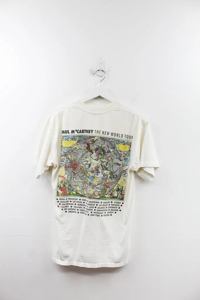 Z- Vintage 1993 Paul McCartney The New World Tour Single Stitch Tee sold by HG Vintage product image thumbnail 4