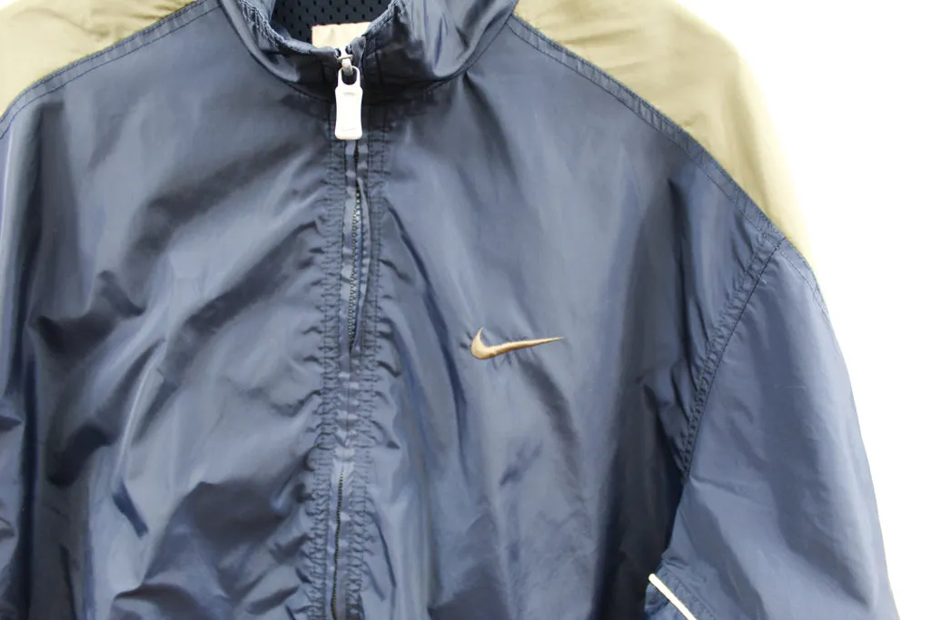 Z - Vintage Nike Windbreaker Navy/Dark Green sold by HG Vintage product image thumbnail 2