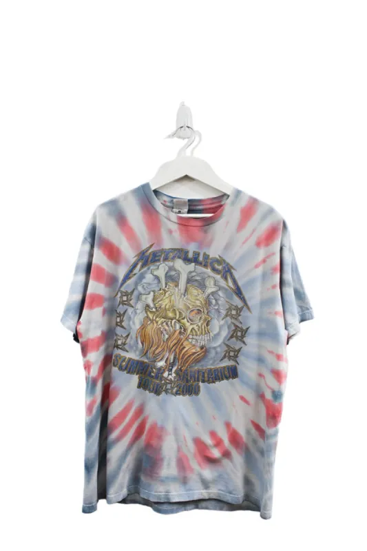 Z - Vintage 2000 Metallica Summer Sanitarium Tour Tee sold by HG Vintage