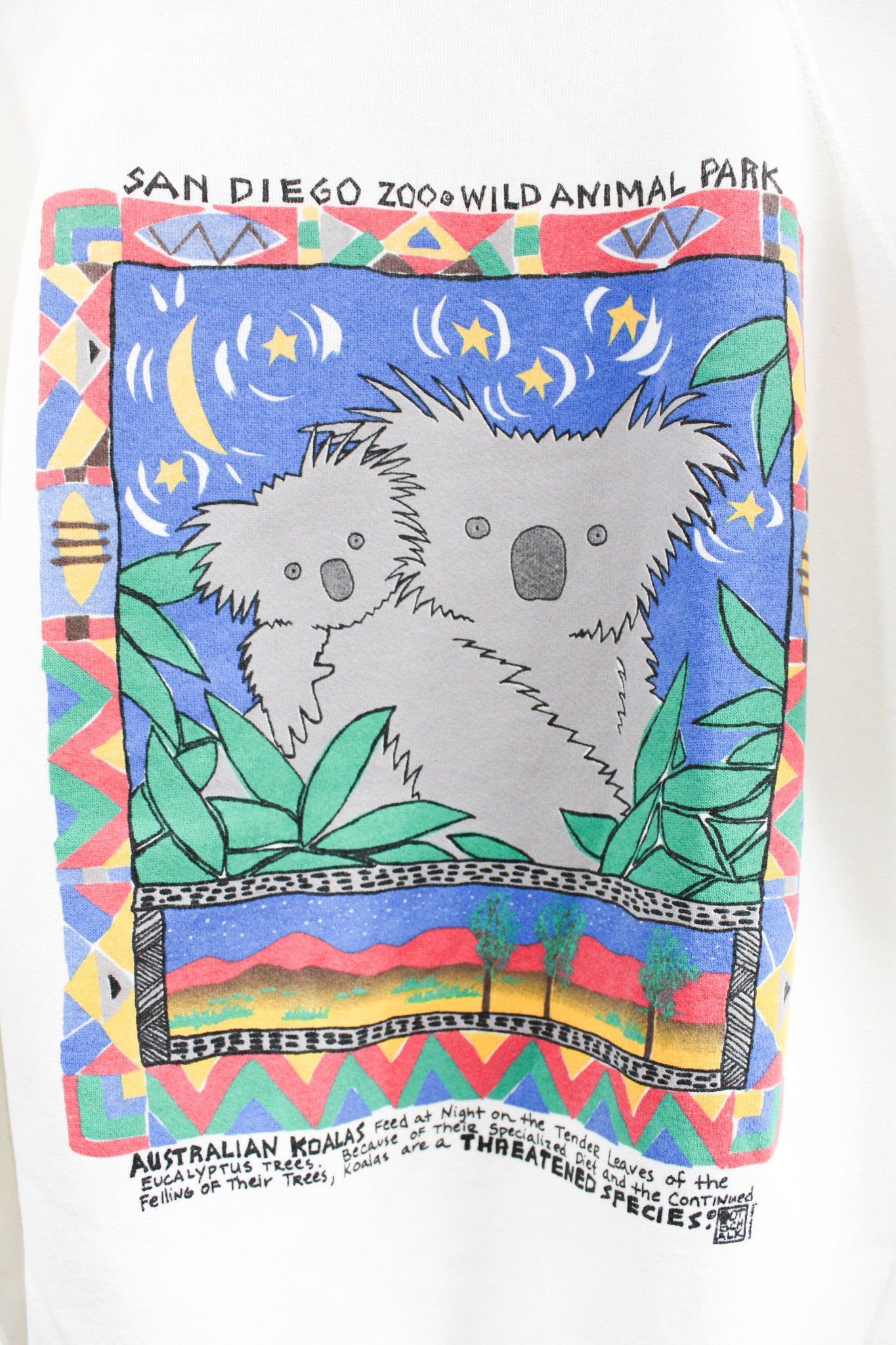 Vintage San Diego Zoo Koala Hanes 50/50 Crewneck sold by HG Vintage product image thumbnail 2