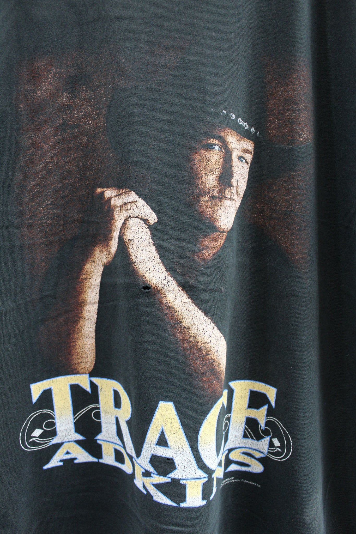 Vintage 1997 Trace Adkins Picture Fruit Of The Loom Tee sold by HG Vintage product image thumbnail 2