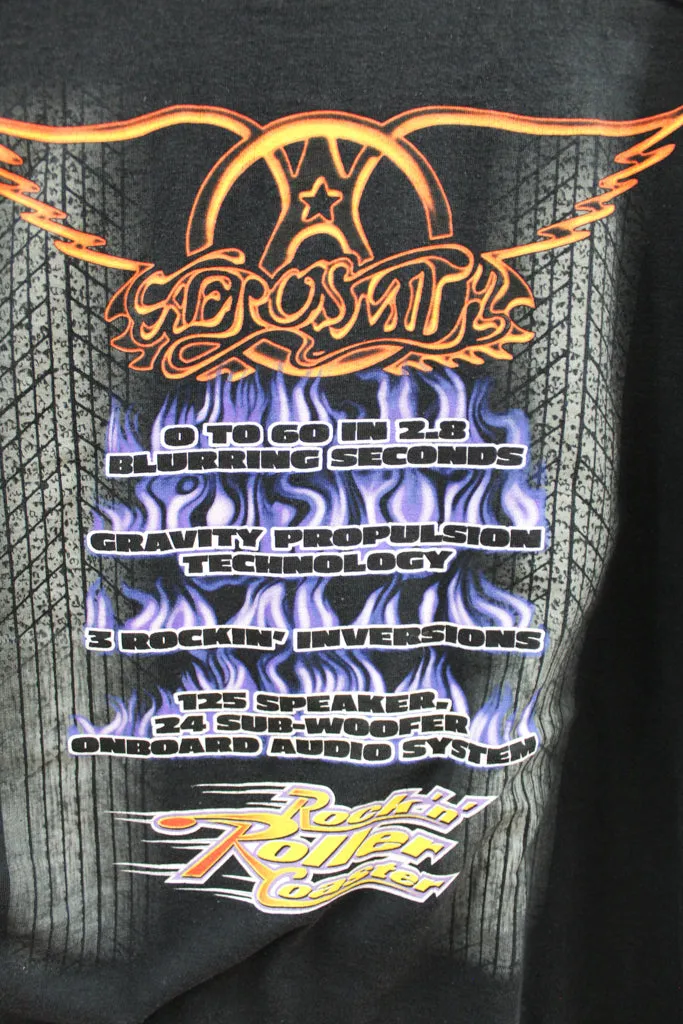 Z - Vintage Disney Aerosmith Rock'n' Roller Coaster Tee sold by HG Vintage product image thumbnail 5