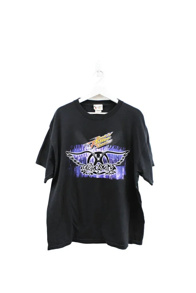 Z - Vintage Disney Aerosmith Rock'n' Roller Coaster Tee sold by HG Vintage