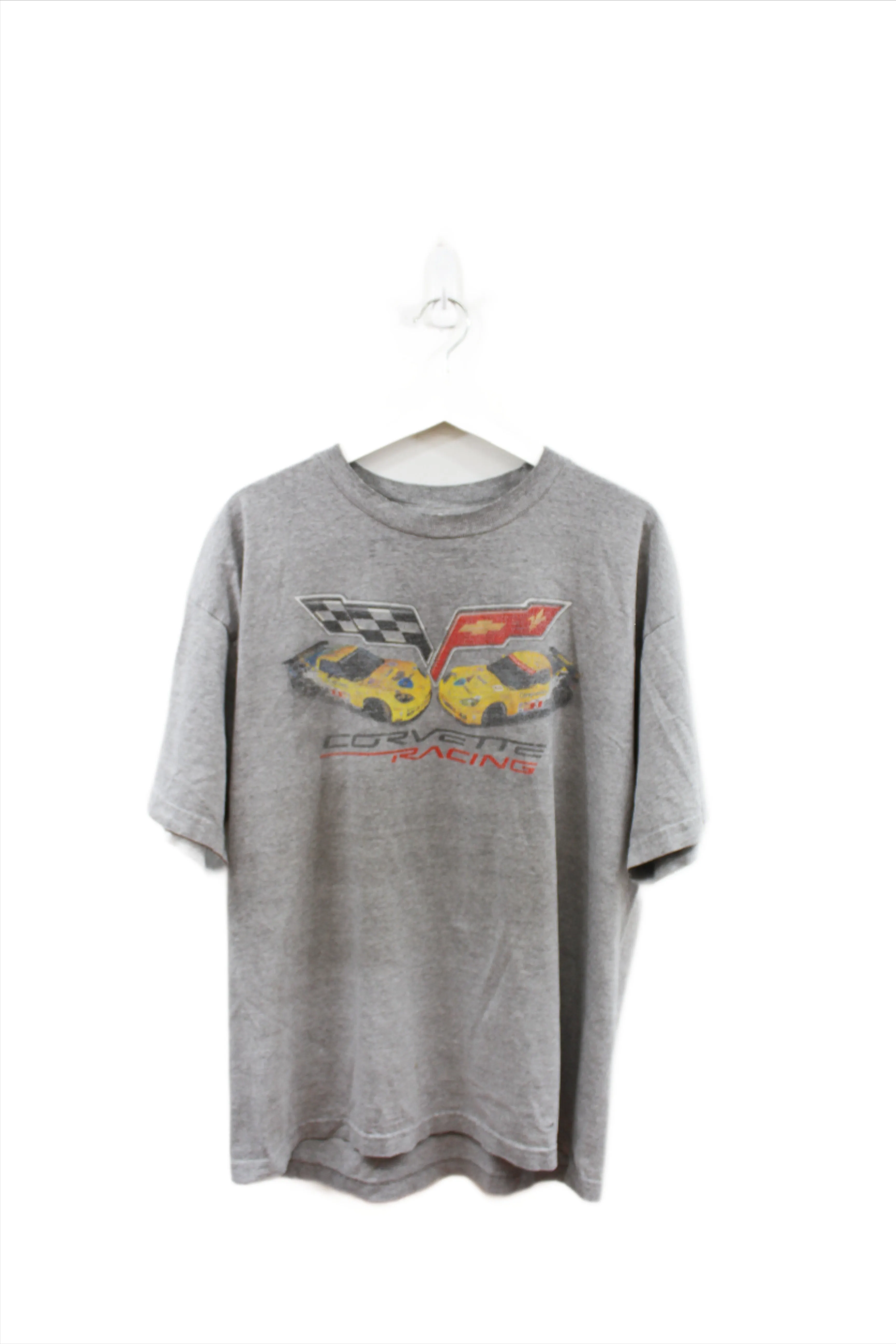 Z - Vintage Corvette Racing Cars Picture Tee sold by HG Vintage
