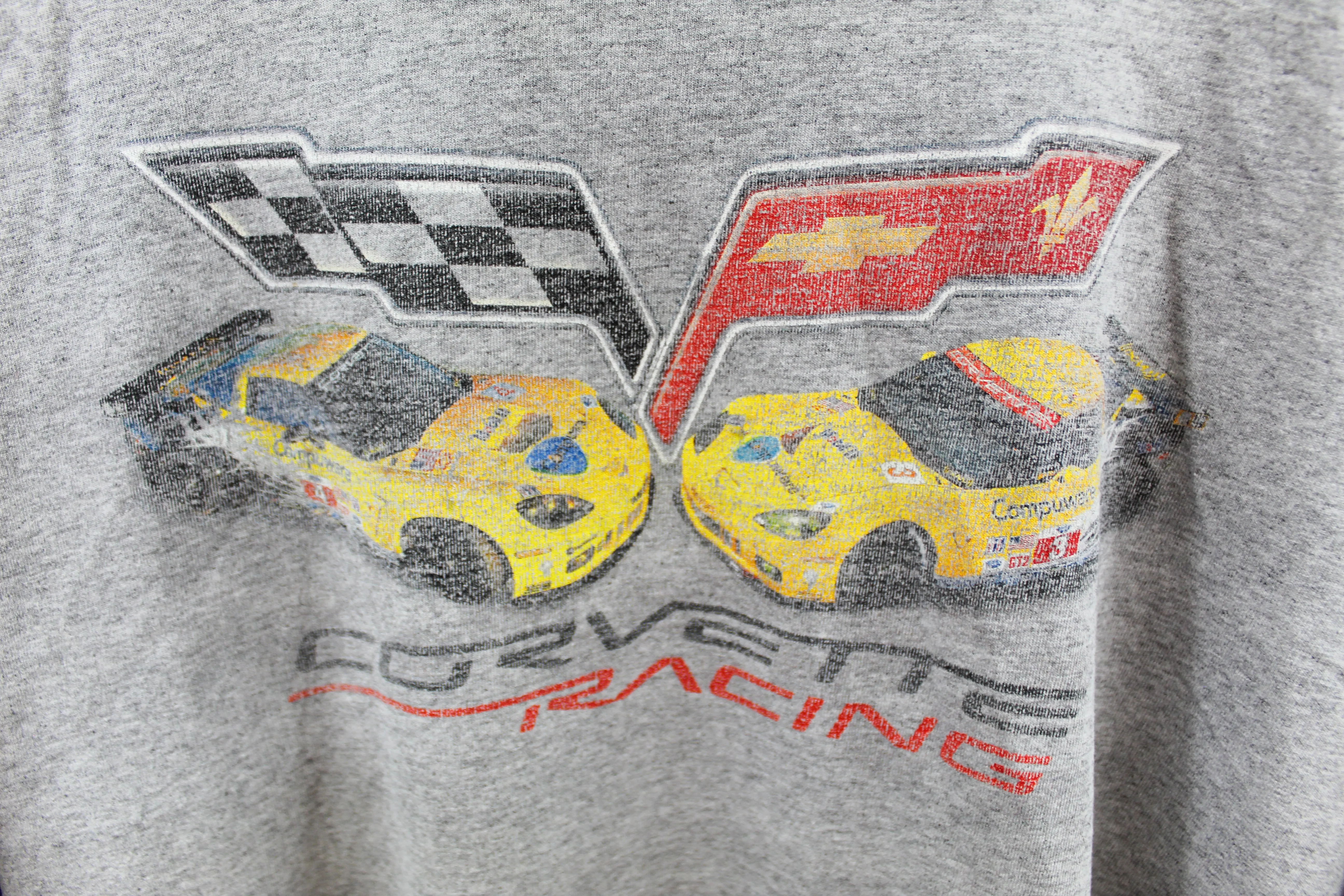 Z - Vintage Corvette Racing Cars Picture Tee sold by HG Vintage product image thumbnail 2